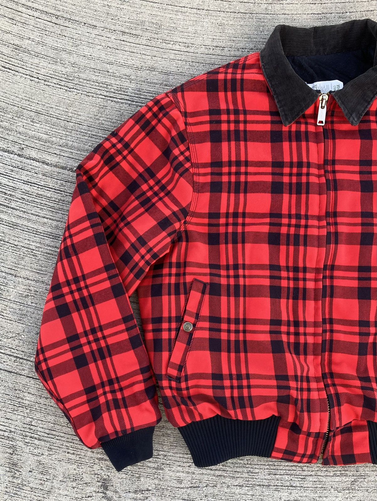 Carhartt × Vintage Vintage Red Plaid Santa Fe Jacket Red Carhartt Jacket JQW60 Size US L / EU 52-54 / 3 - 2 Thumbnail