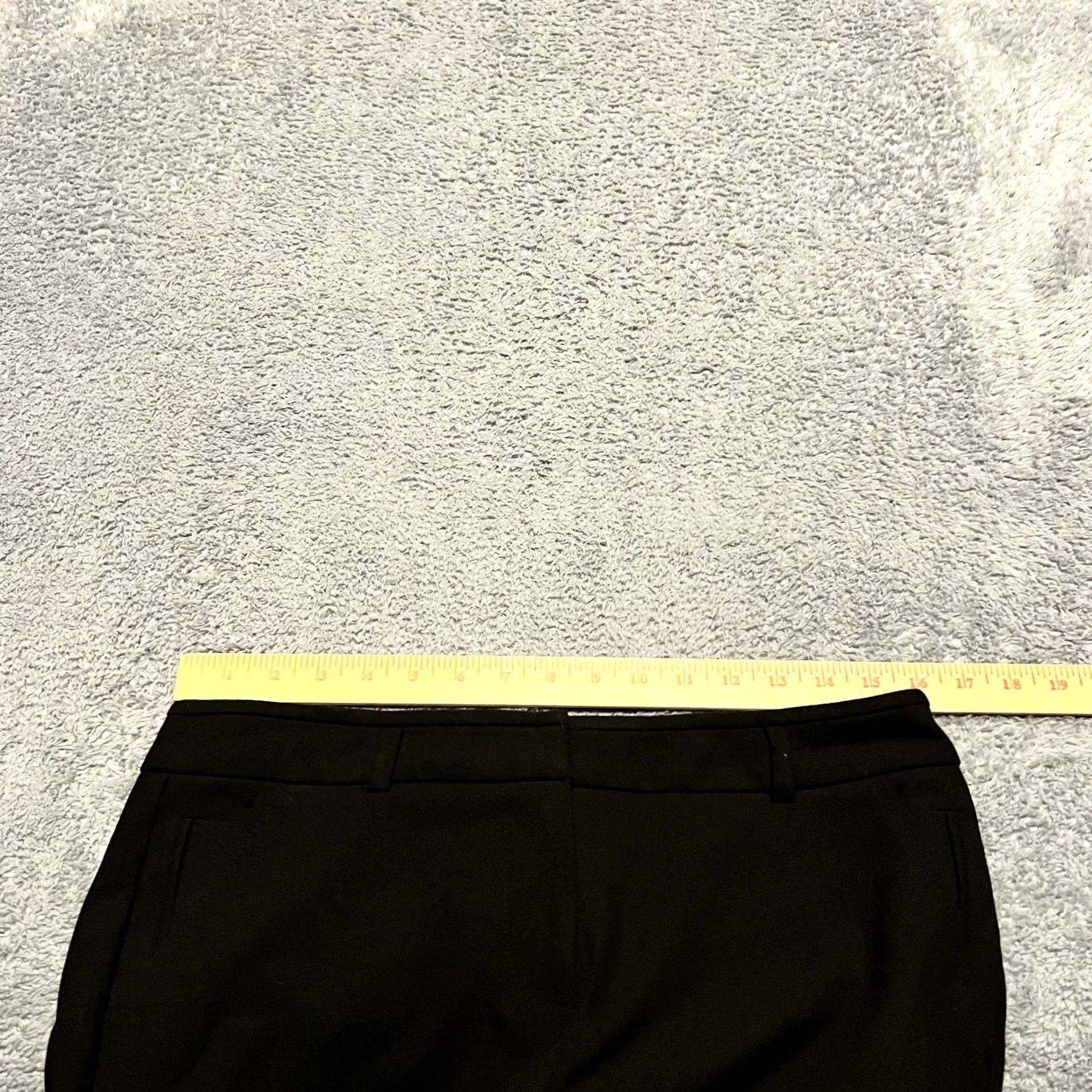 Trina Turk VINTAGE Trina Turk Pants Womens 6 Black Straight Dress Work Ladies Pants 32x31 Size 28" / US 6 / IT 42 - 7 Thumbnail
