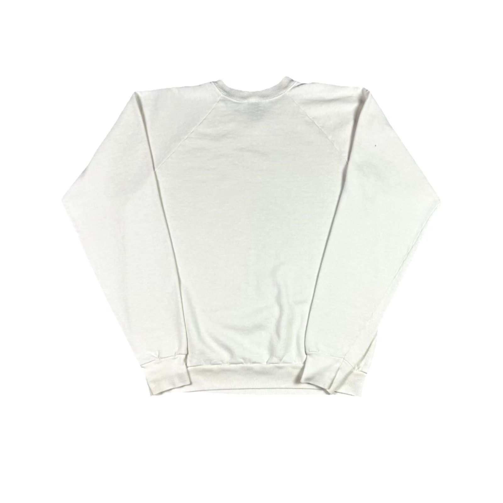 Vintage VINTAGE Screen Stars Sweater White Raglan Crewneck 80s XL Mens Size US XL / EU 56 / 4 - 2 Thumbnail
