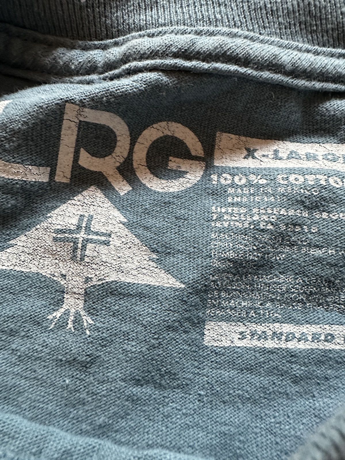 LRG × Vintage Vintage Y2K LRG Mountain Graphic Tee Shirt Size US XL / EU 56 / 4 - 4 Thumbnail
