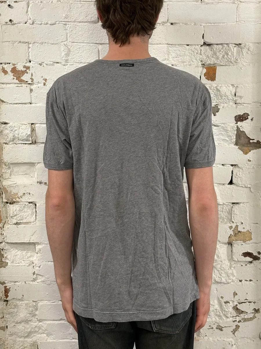 Dolce & Gabbana 2000s Dolce & Gabbana Grey Mike Tyson T-Shirt Size US M / EU 48-50 / 2 - 2 Thumbnail