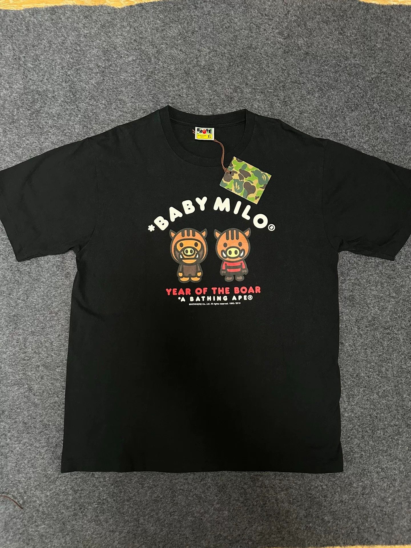 Bape Bape I O Multi Glow T-Shirt Casual Size US XL / EU 56 / 4 - 1 Thumbnail
