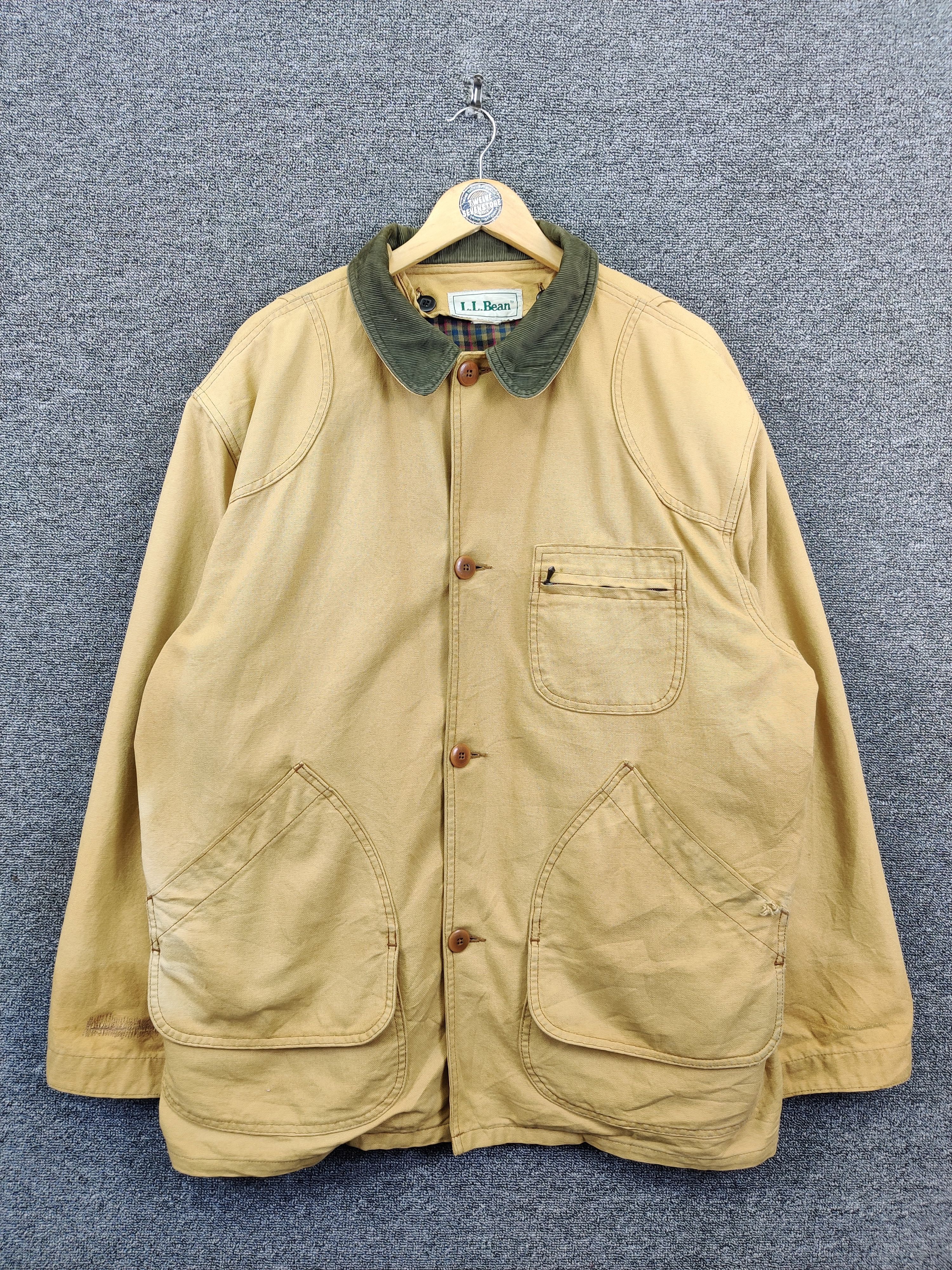 L.L. Bean Vintage 90s L.L. Bean Field Chore Jacket Size US L / EU 52-54 / 3 - 1 Thumbnail