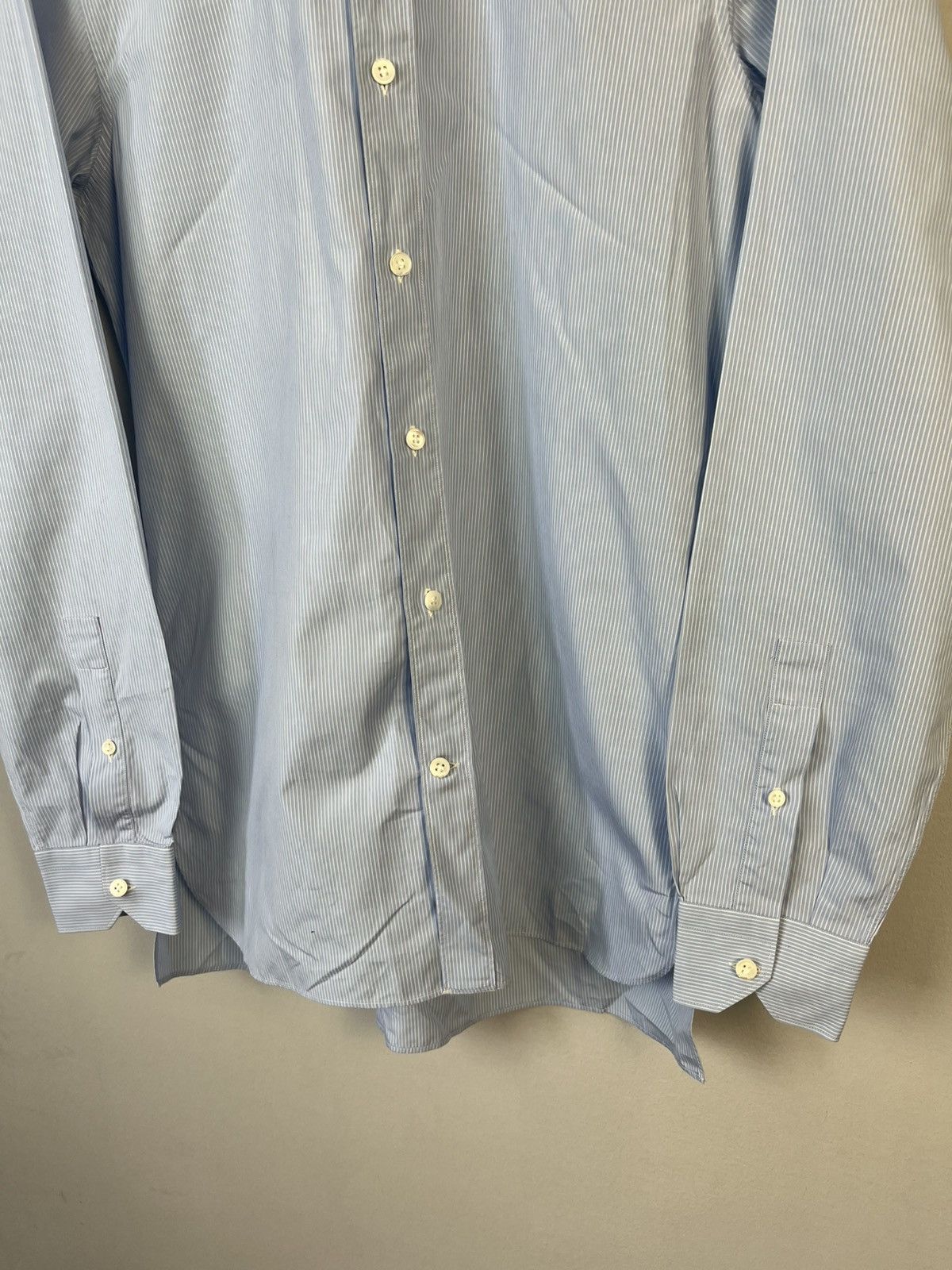 Lanvin Lanvin Luxury Classic Cotton Long Sleeve Shirt Made in Italy Size US M / EU 48-50 / 2 - 4 Thumbnail