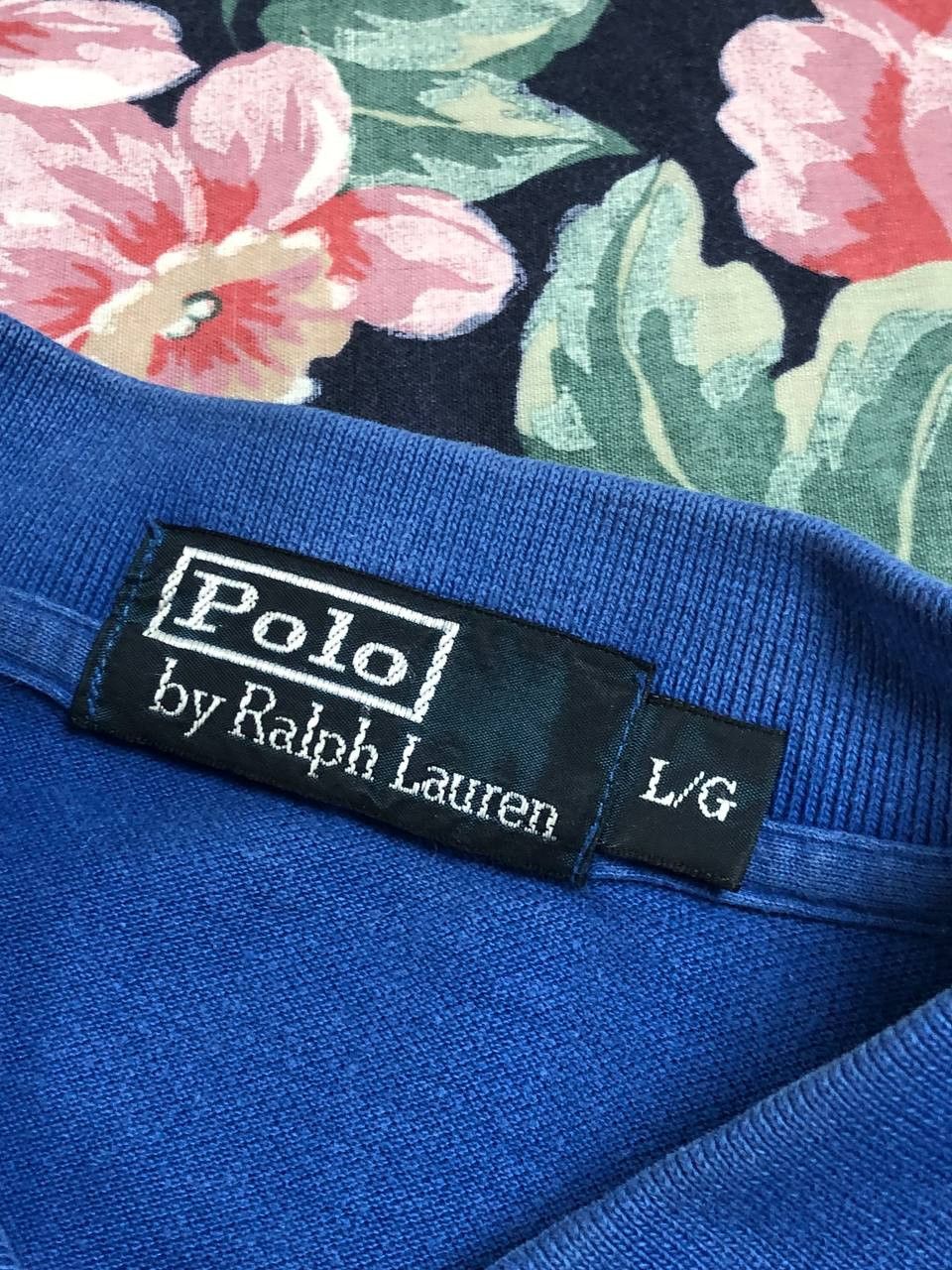 Polo Ralph Lauren Vintage Polo Ralph Lauren Oversized Blue Polo Size L Size US L / EU 52-54 / 3 - 2 Thumbnail