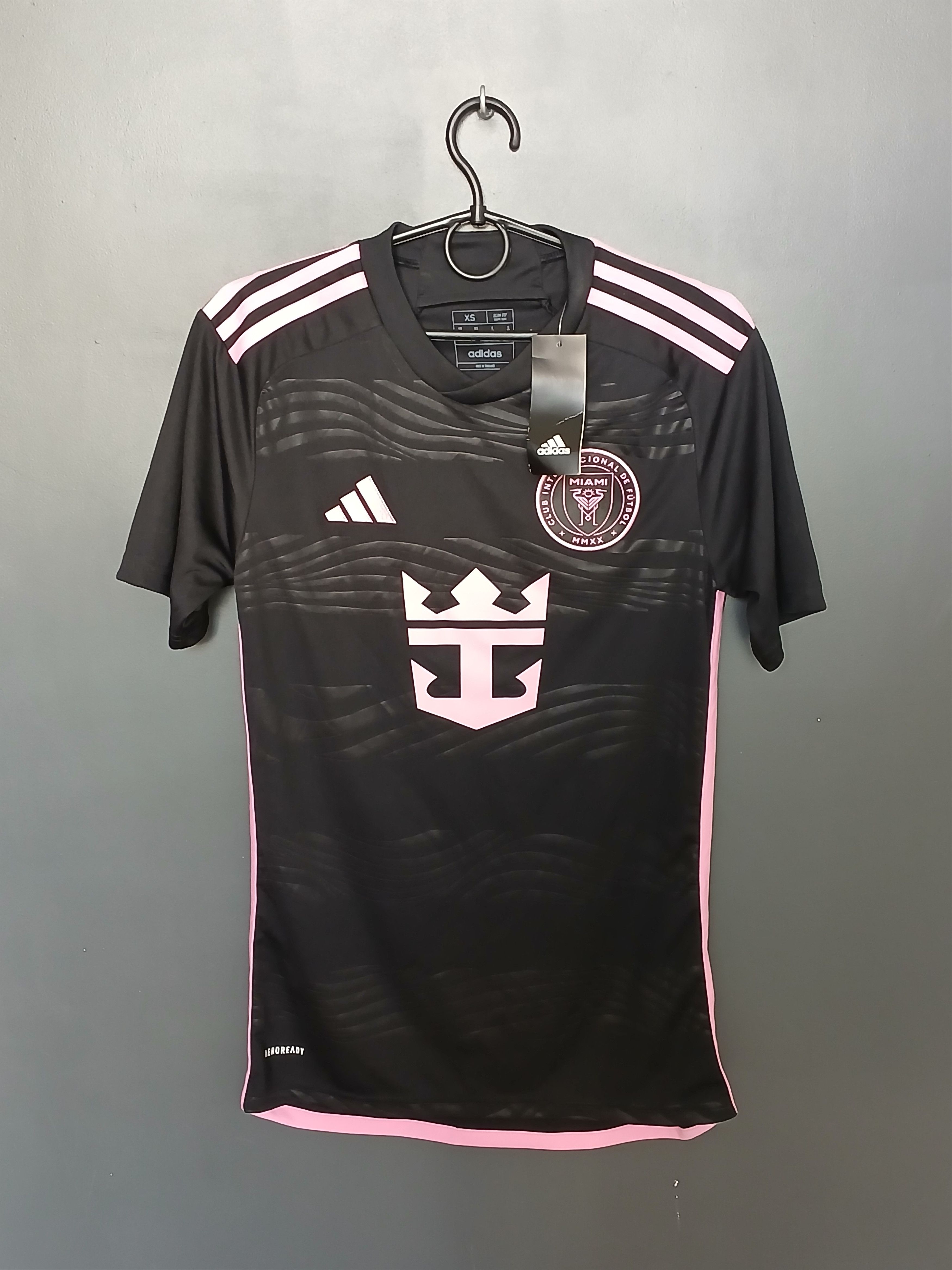 Adidas New Inter Miami 23/24 Away Messi Football Jersey T-Shirt Size US XS / EU 42 / 0 - 2 Thumbnail