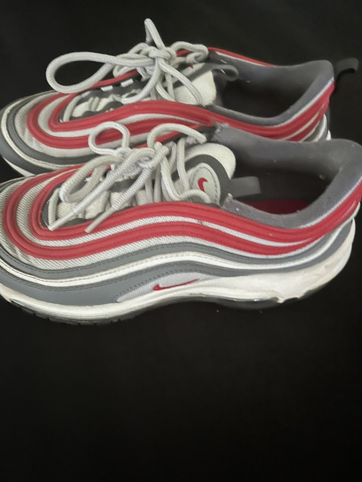 Nike Nike Air Max 97 Red/Grey Size US 7.5 / IT 37.5 - 2 Thumbnail
