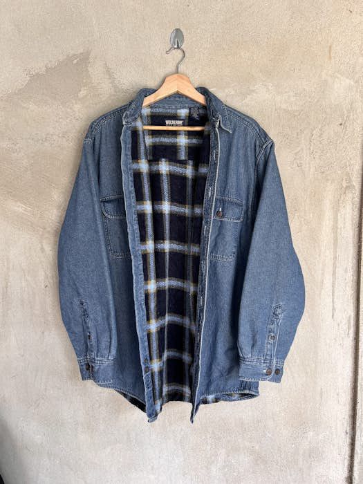 Vintage × Wolverine Vintage Wolverine Denim Jacket Size US M / EU 48-50 / 2 - 4 Thumbnail