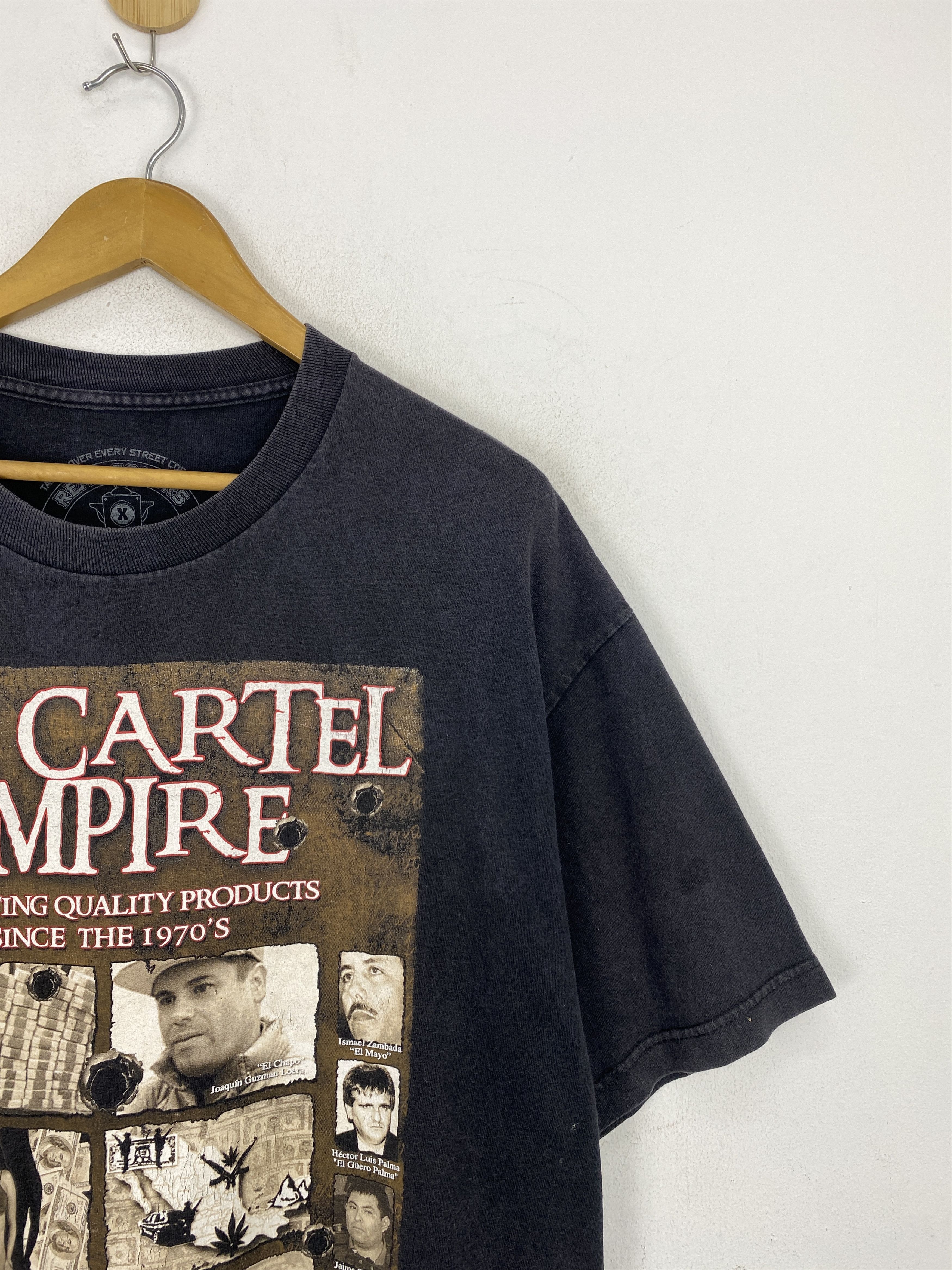 Rap Tees Vintage 90s The Cartel Empire Gengster Tshirt Size US L / EU 52-54 / 3 - 9 Thumbnail