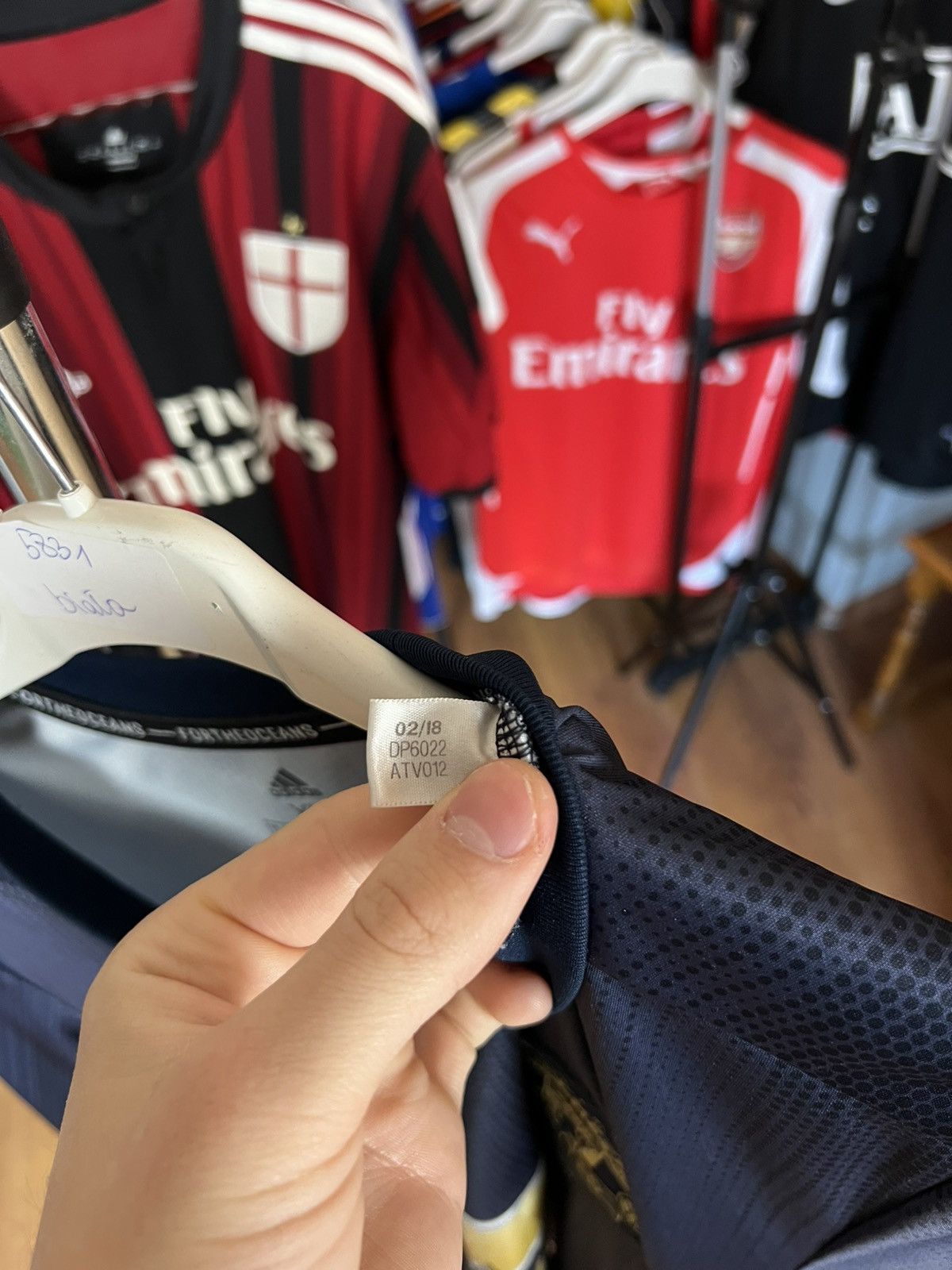 Adidas Soccer Jersey Adidas Manchester United 2018/19 Size US XL / EU 56 / 4 - 6 Thumbnail