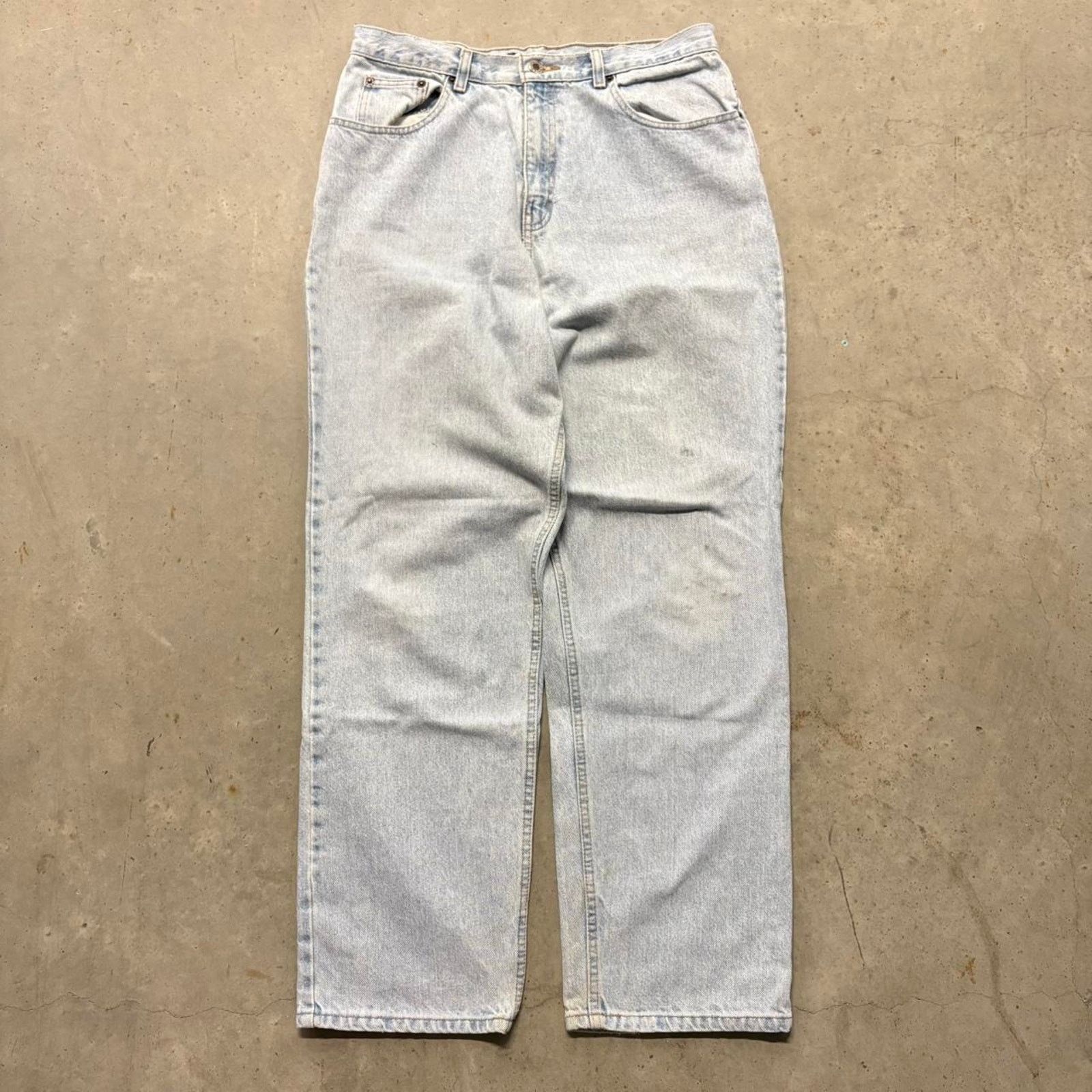 Japanese Brand × Vintage Crazy Vintage Y2K Canyon River Blues Loose Baggy Denim Jeans Size US 34 / EU 50 - 1 Thumbnail