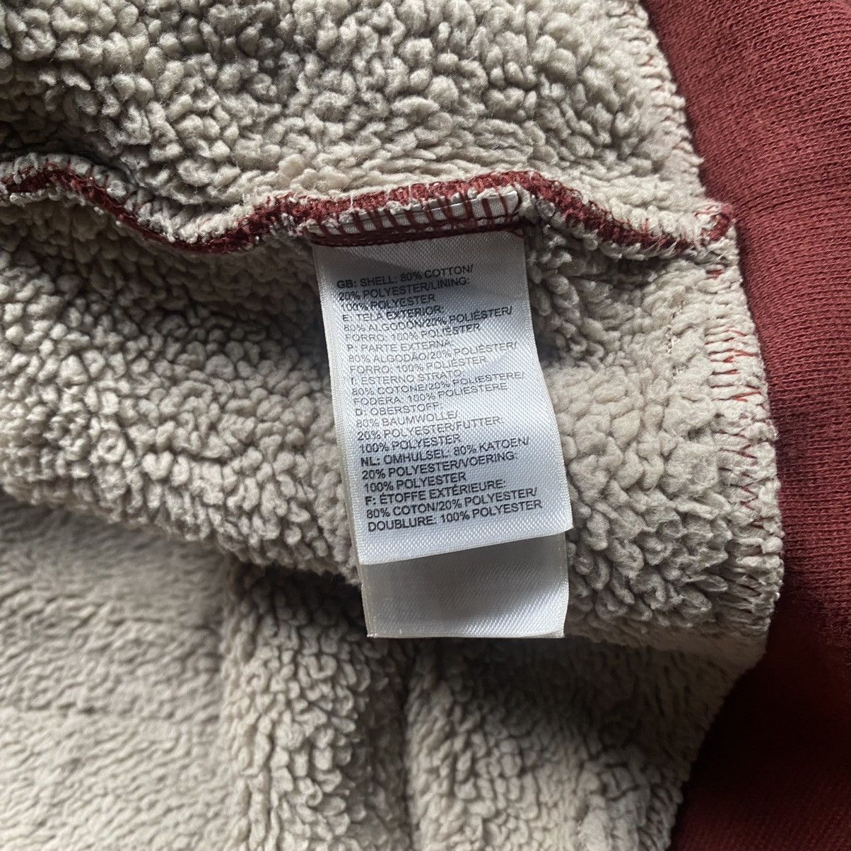 The North Face × Vintage y2k TNF Sherpa Zip Up Hoodie Jacket Size US XL / EU 56 / 4 - 9 Thumbnail