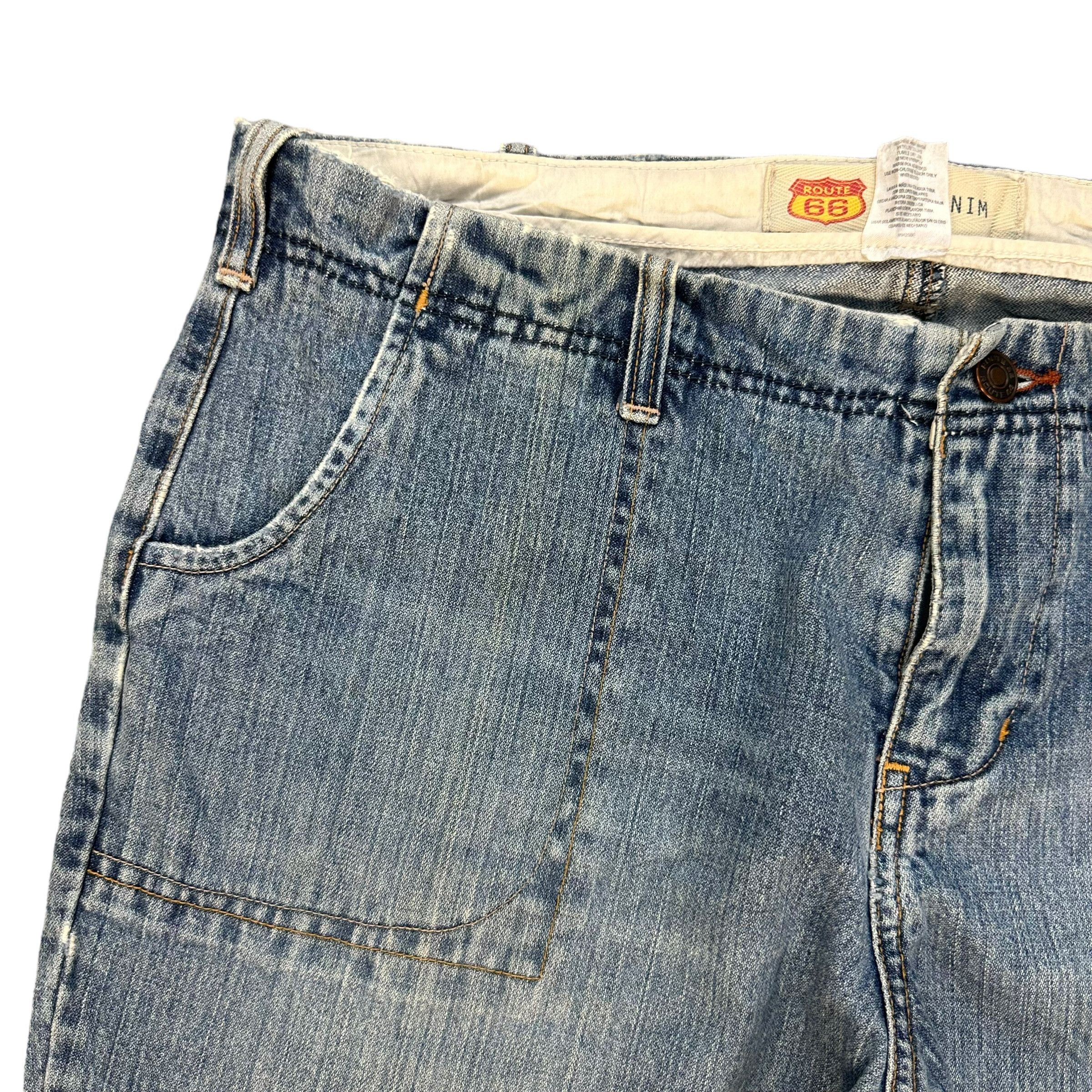 Route 66 ROUTE 66 DENIM LOOSE FIT JEANS #8850-031 Size 37" - 3 Thumbnail