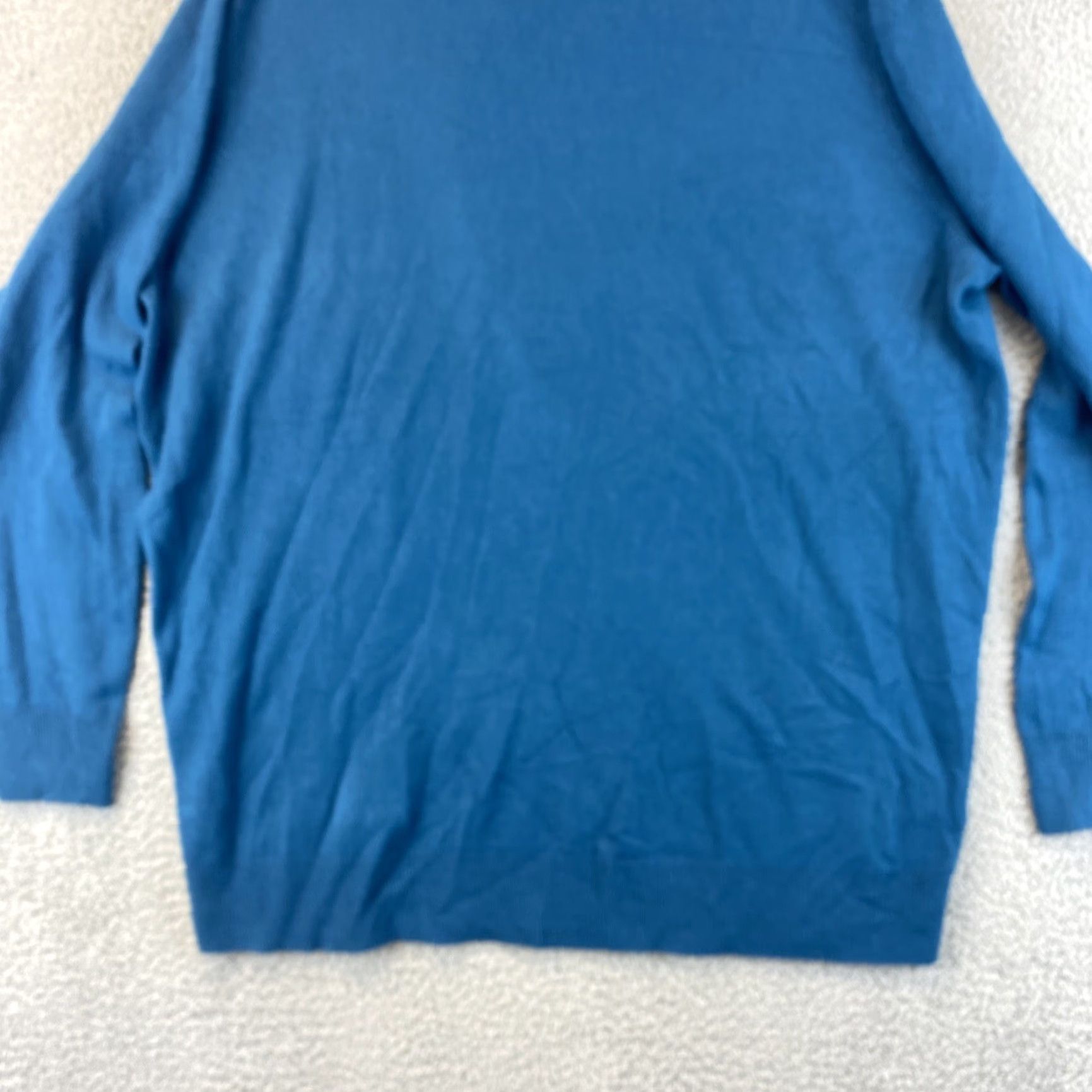 Vintage Tricots St. Raphael Pullover Sweater Men’s 2XL Blue Solid Classic Size US XXL / EU 58 / 5 - 5 Thumbnail