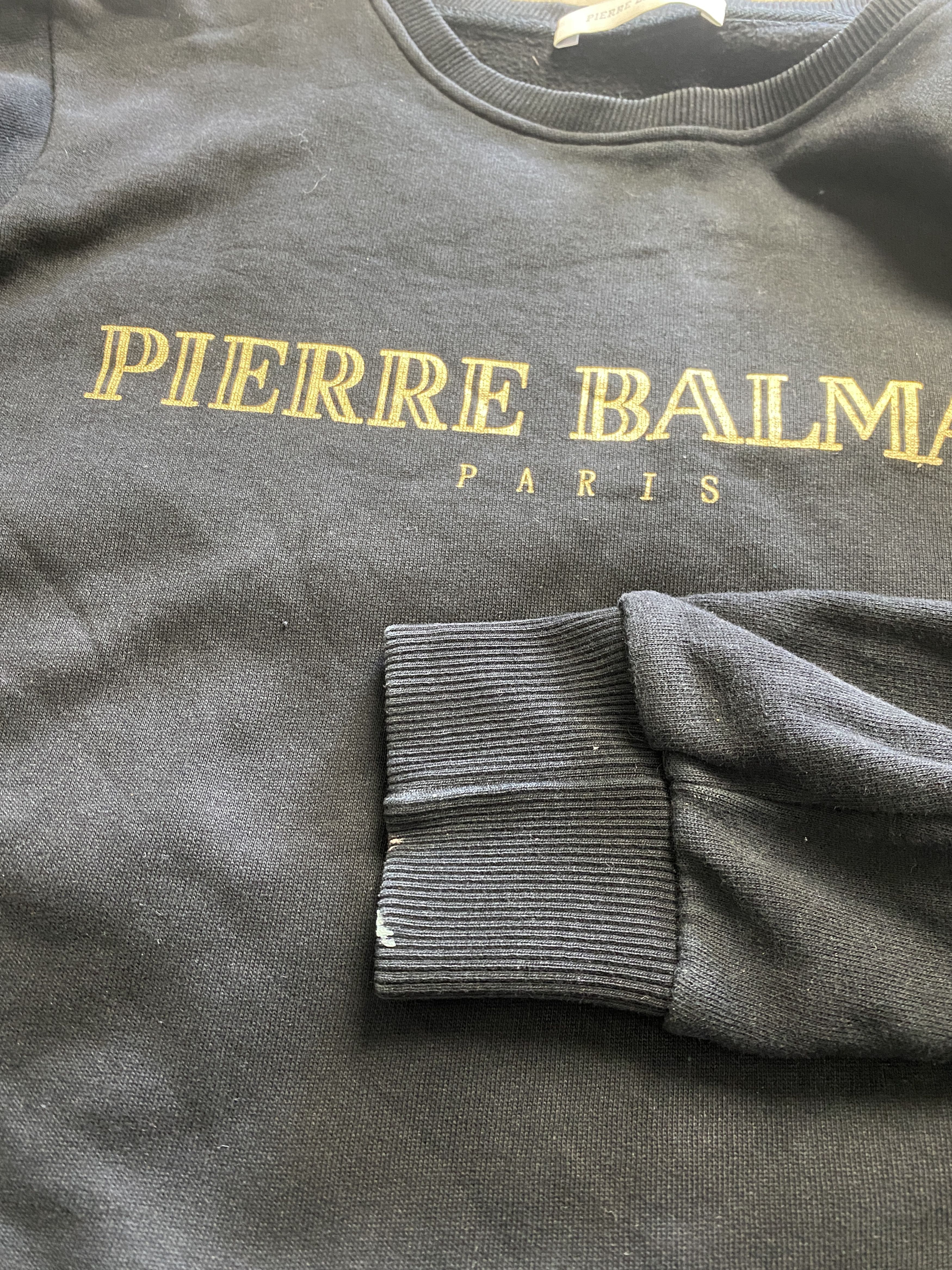 Pierre Balmain Pierre Balmain big logo sweatshirt crewneck Size S / US 4 / IT 40 - 7 Thumbnail