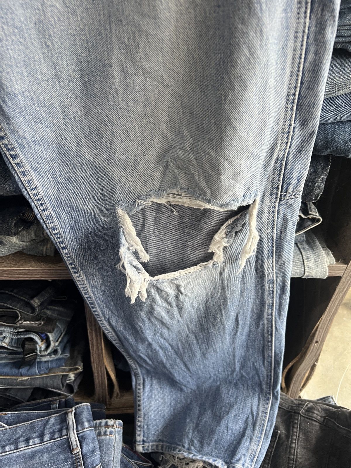 Nautica 🔥Nautica Jeans Distressed Carpenter Denim Size US 34 / EU 50 - 8 Thumbnail