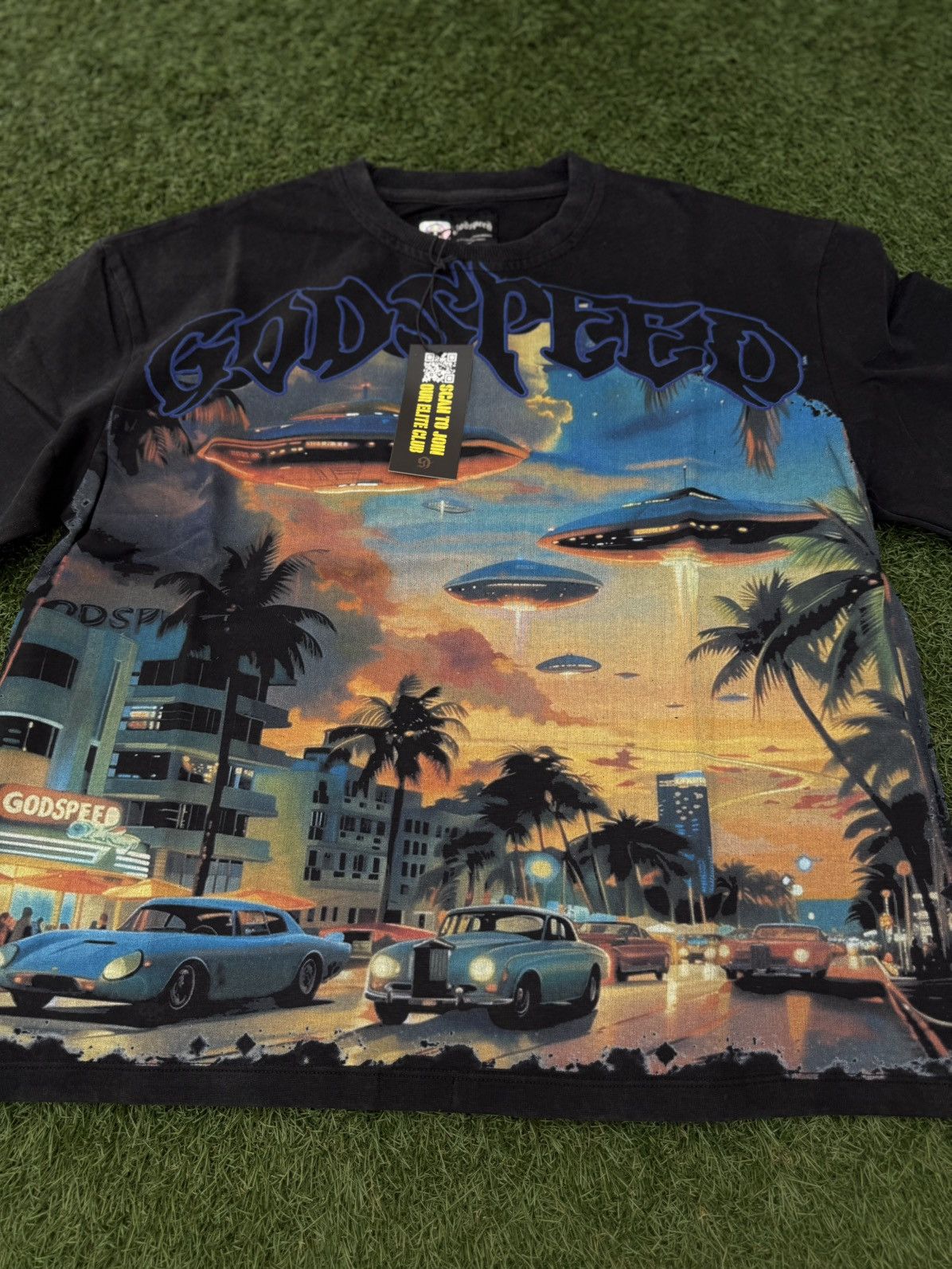 Godspeed Godspeed Black UFO Tee Shirt Size Small (NEW) Size US S / EU 44-46 / 1 - 2 Thumbnail