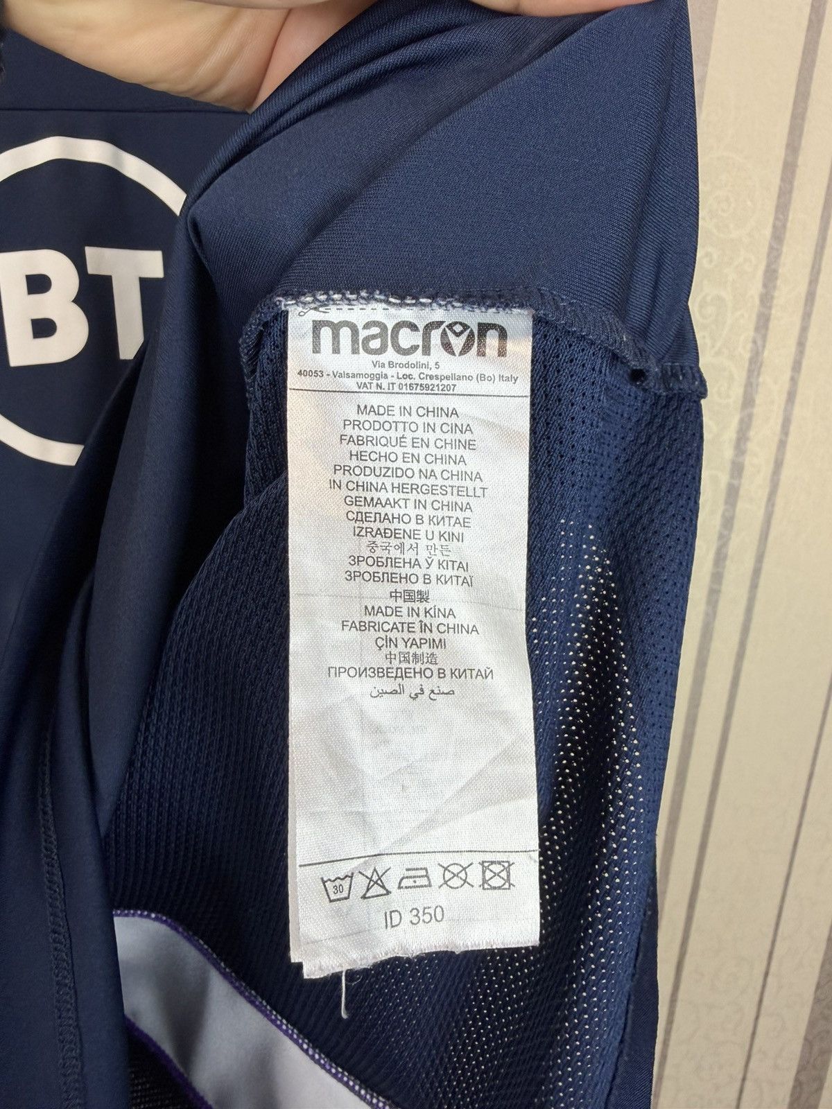 Macron Macron Scotland rugby national team jersey Size US XXL / EU 58 / 5 - 8 Thumbnail