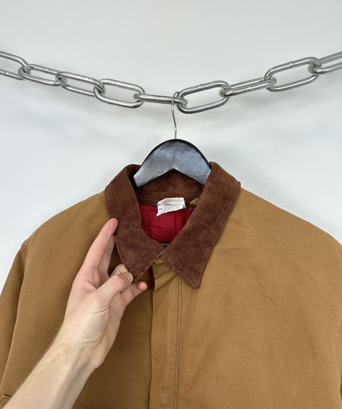 Carhartt Vintage 90s Carhartt Made In USA Cropped Boxy Detroit Jacket Size US S / EU 44-46 / 1 - 6 Thumbnail