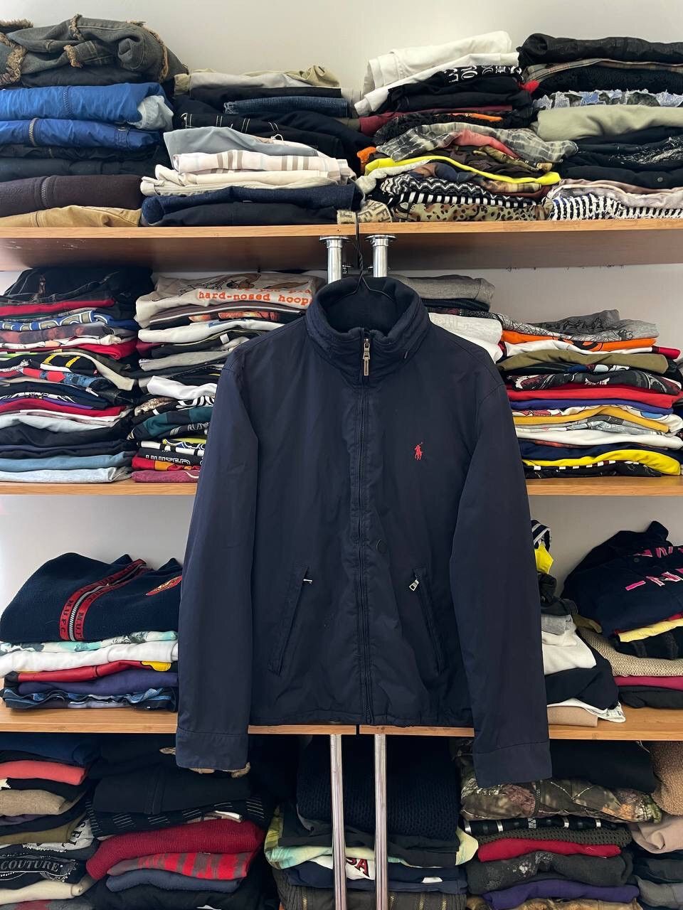 Vintage Polo Ralph Lauren 90s Dark Blue Rare Jacket