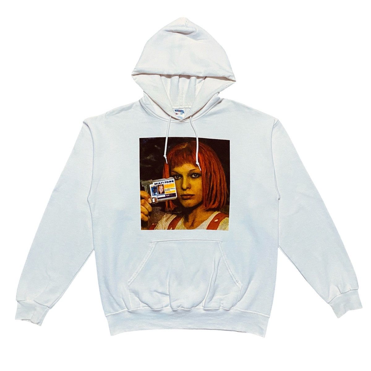 Vintage Rare‼️🔥Vintage 90's Leeloo Multipass The Fifth Element Hoodie Size US M / EU 48-50 / 2 - 1 Thumbnail