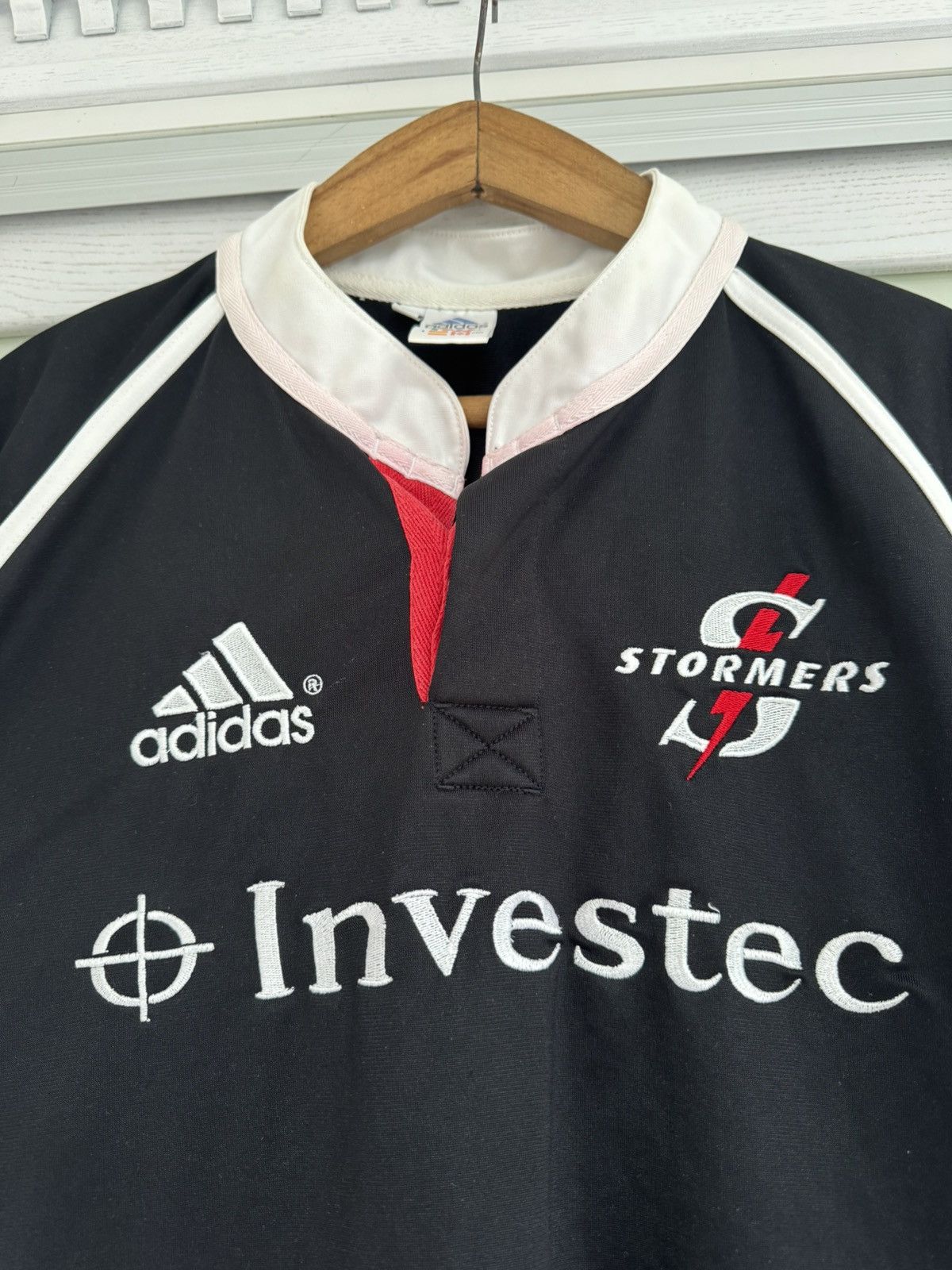Adidas Vintage Stormers 2003-2004 Rugby Jersey South Africa Shirt Size US L / EU 52-54 / 3 - 6 Thumbnail