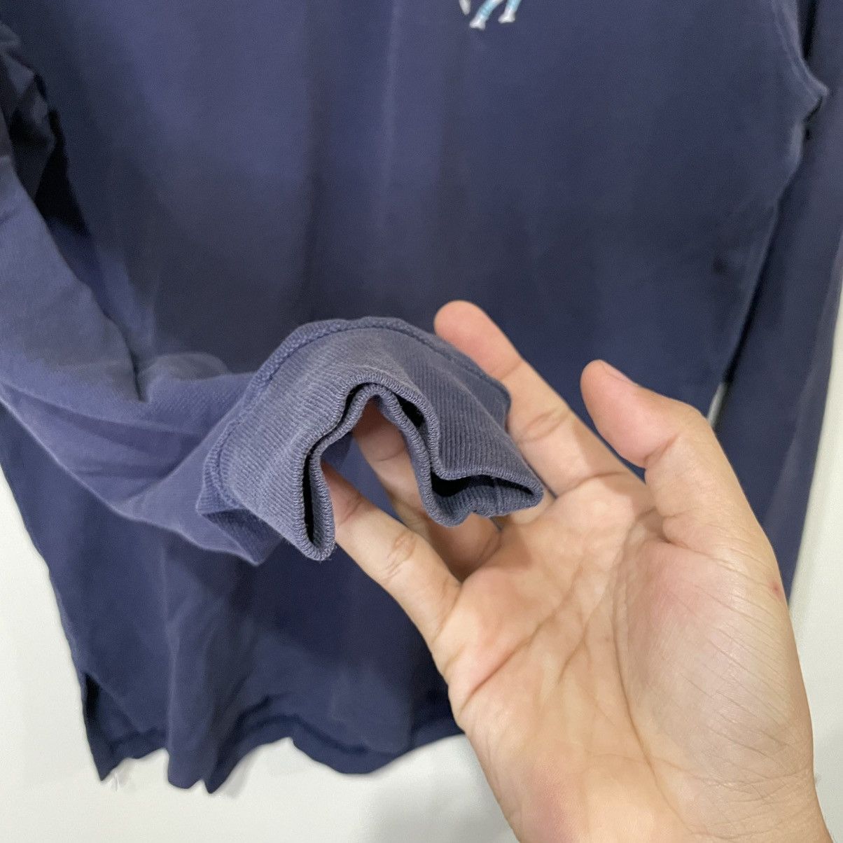 Polo Ralph Lauren Polo Ralph Lauren Long Sleeve Embroided Pony Logo Navy Blue Size US M / EU 48-50 / 2 - 8 Thumbnail