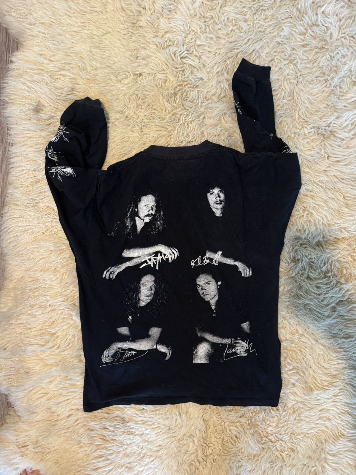 Vintage Vintage 90s Metallica long sleeve parking lot Boot, 24/27 Size US XL / EU 56 / 4 - 6 Thumbnail