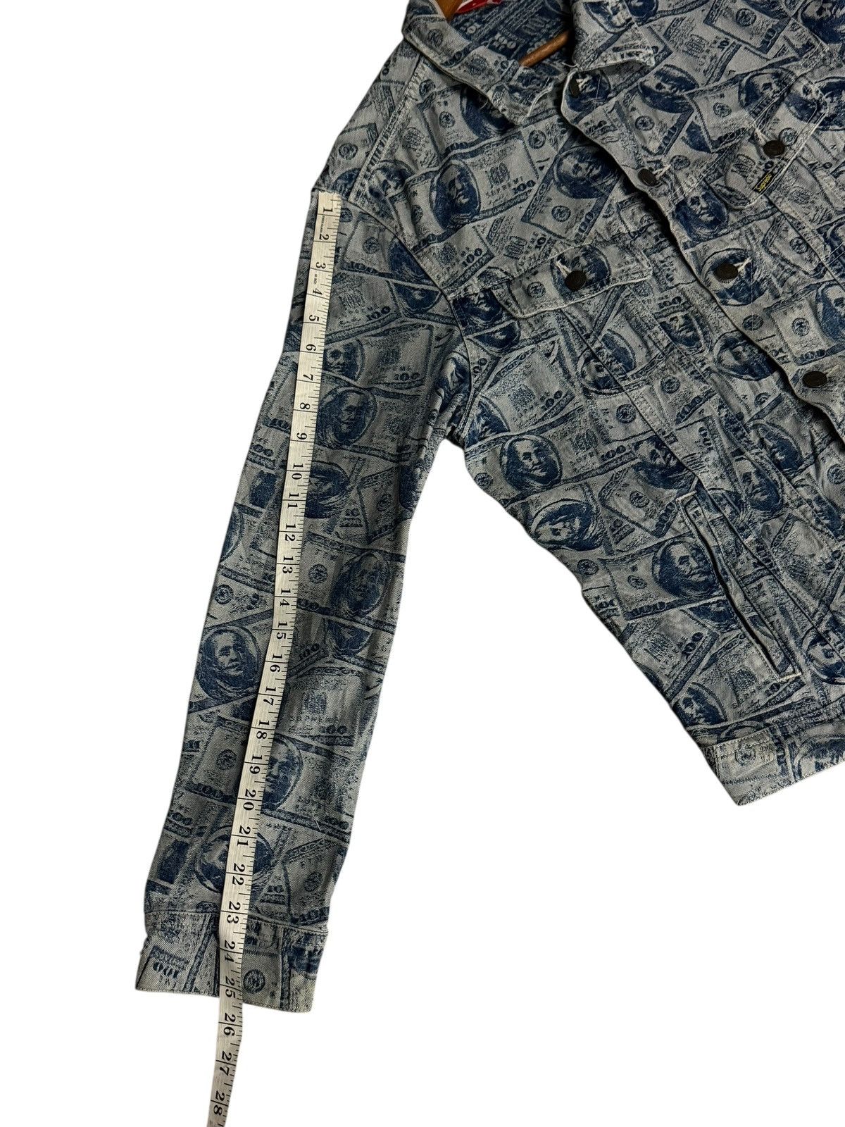 Supreme Supreme Dollar Bills Print Denim Jacket Size US M / EU 48-50 / 2 - 13 Thumbnail