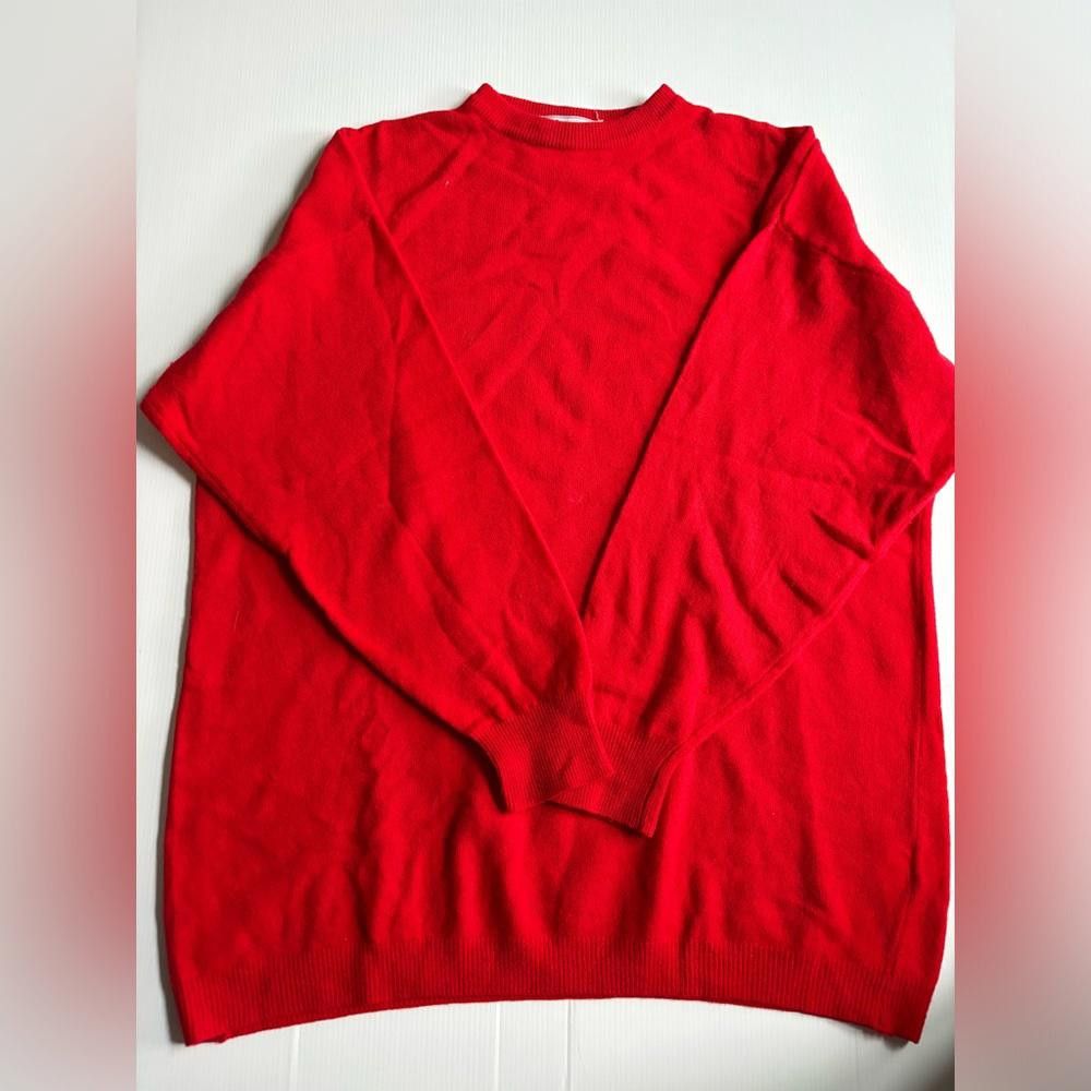 Designer Vintage Olsen European Fashion Pure Wool Sweater Size US M / EU 48-50 / 2 - 1 Thumbnail
