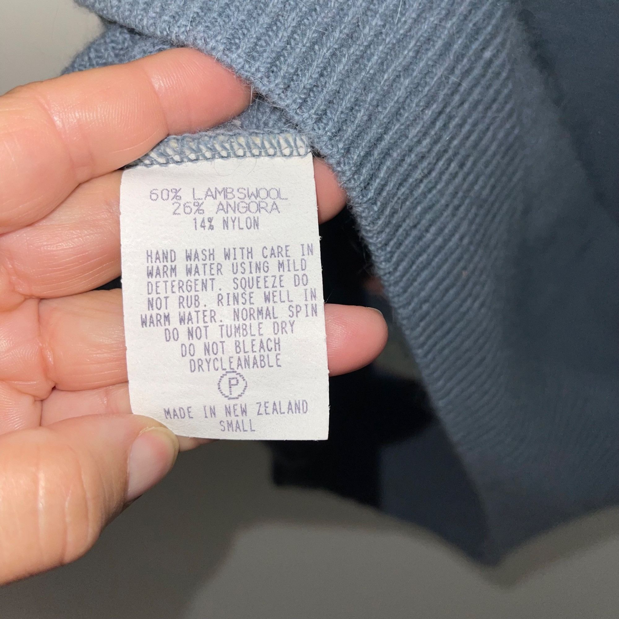 Other Spring Creek Angora Womens Vest Size Small Blue Size S / US 4 / IT 40 - 4 Thumbnail