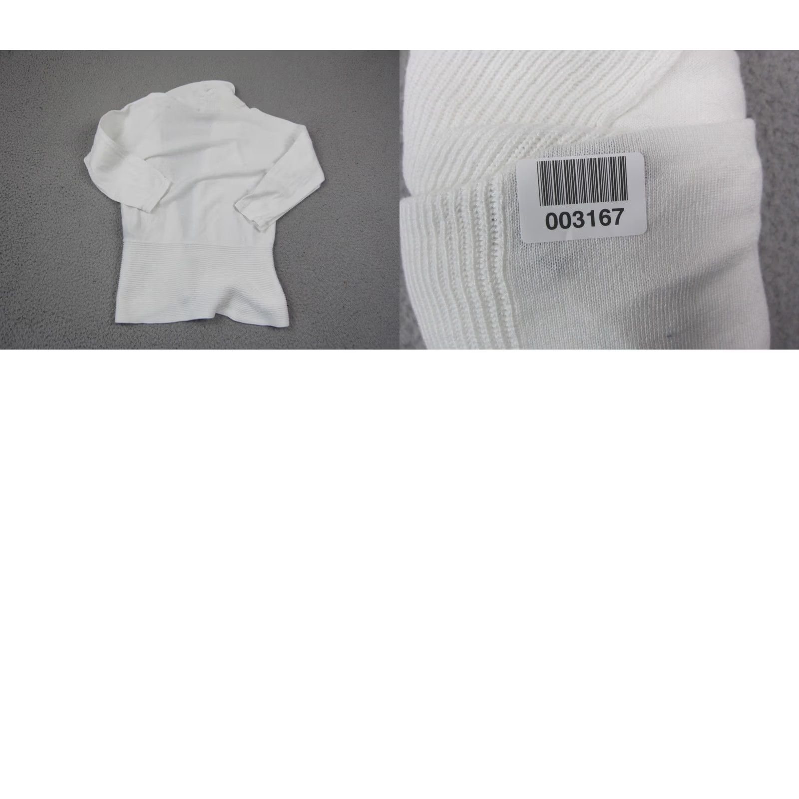 Ralph Lauren Ralph Lauren Cardigan Womens Small White Open Front Knit Sweater Cotton LRL 90s Size S / US 4 / IT 40 - 8 Thumbnail