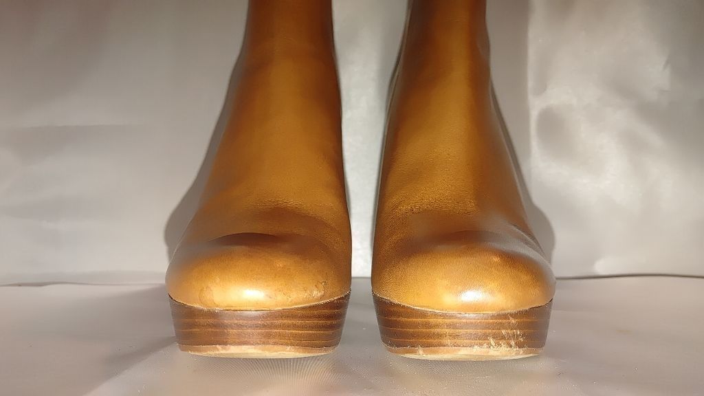 Michael Kors Michael Kors Lesley Leather Platform Ankle Boots Size 10M Size US 10 / IT 40 - 4 Thumbnail