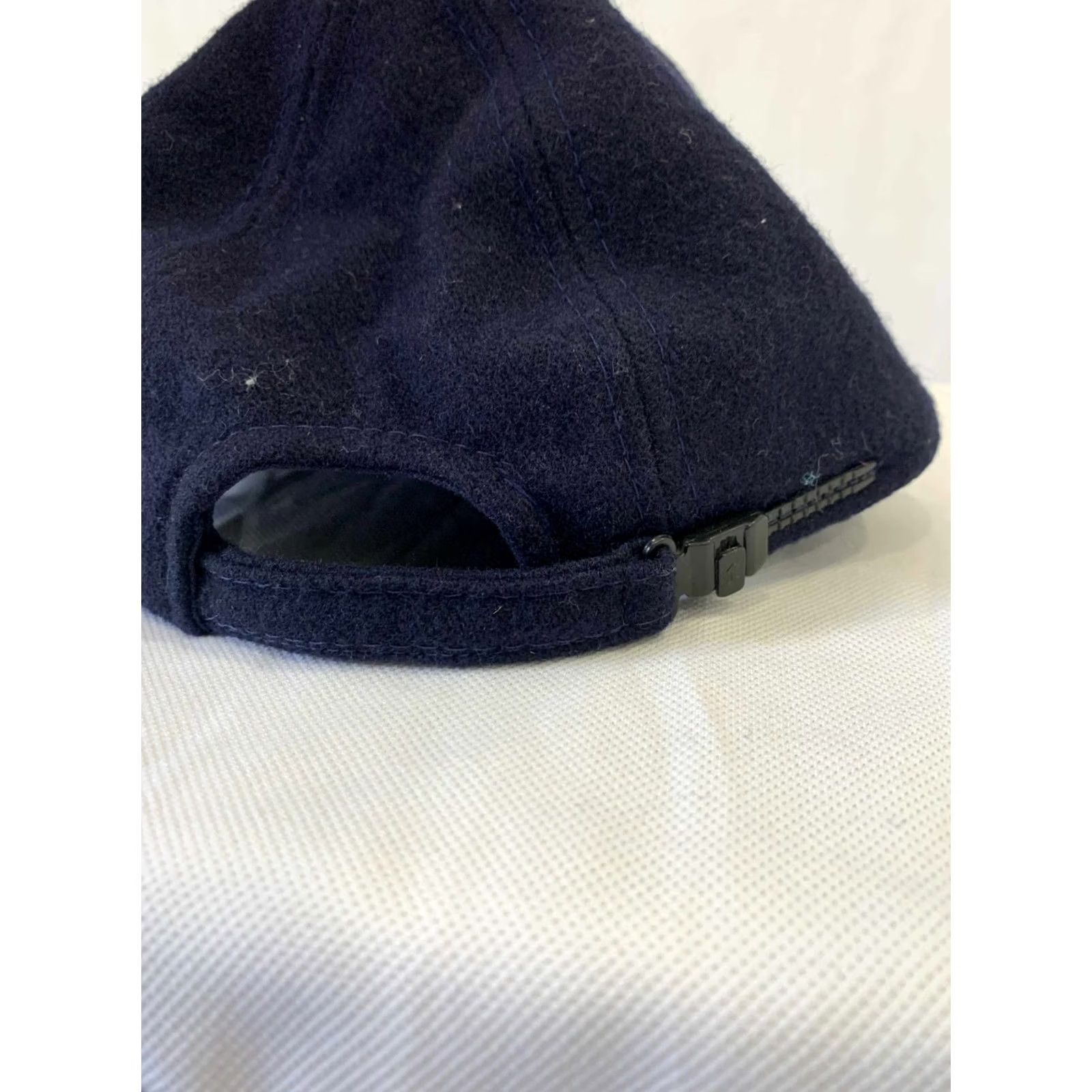 Avirex VINTAGE Avirex USA Navy Blue Wool/Acrylic Baseball Cap Hat One Size Navy blue Men Wool/Acrylic Cap USA 90s Vintage Mens Size ONE SIZE - 5 Thumbnail
