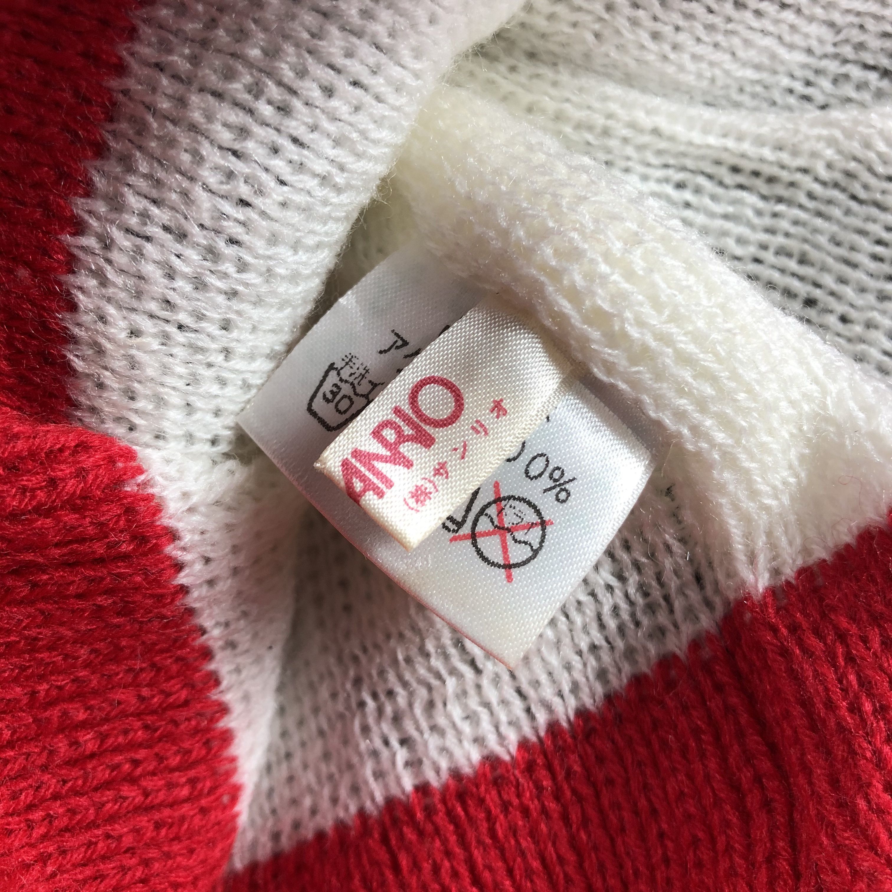 Anime × Japanese Brand × Vintage Hello Kitty Bobble Beanie Snow Hat Snow Cap -D485 Size ONE SIZE - 5 Thumbnail
