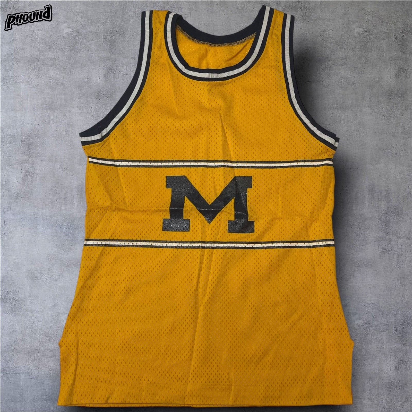 Champion VTG 70s Champion Michigan Wolverine Jersey M USA Made S076 Size US M / EU 48-50 / 2 - 1 Thumbnail