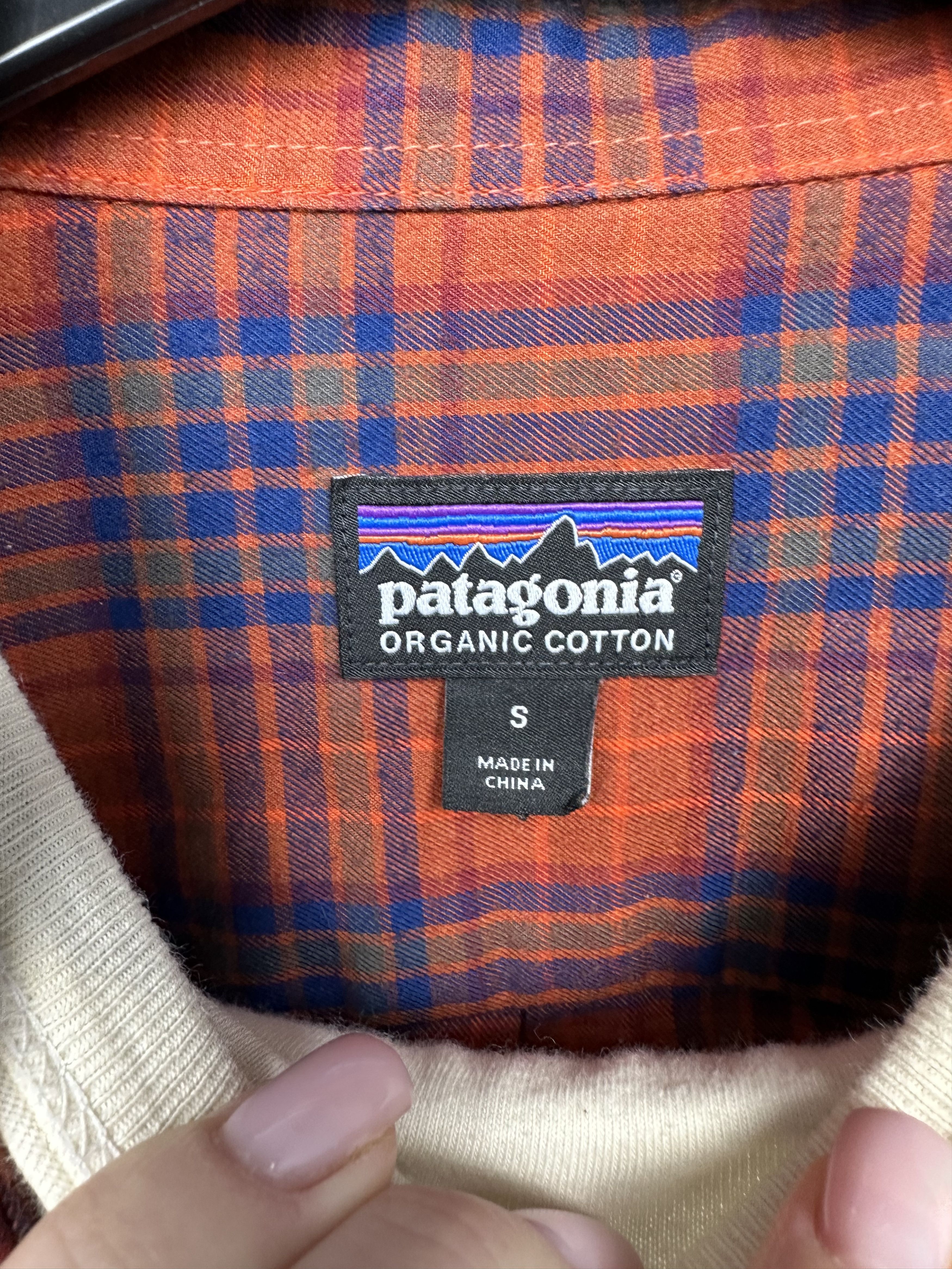 Flannel Patagonia Vintage Mens Flannel Plaid Shirt Size US S / EU 44-46 / 1 - 3 Thumbnail