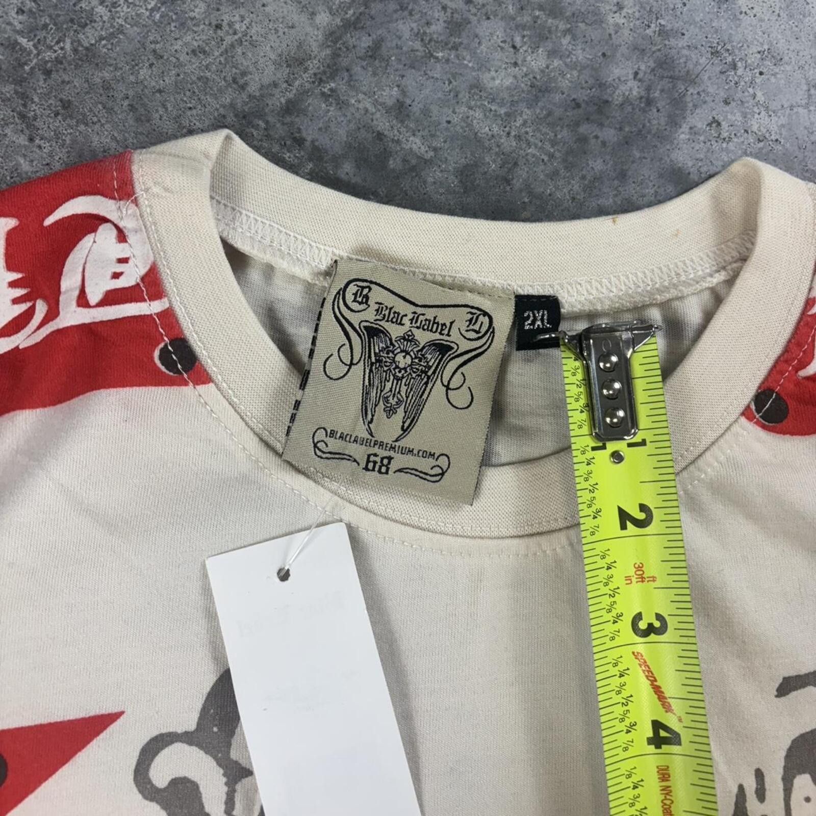 Southpole Blac Label Y2K Grunge Skater Graphic Shirt Size US XXL / EU 58 / 5 - 4 Thumbnail