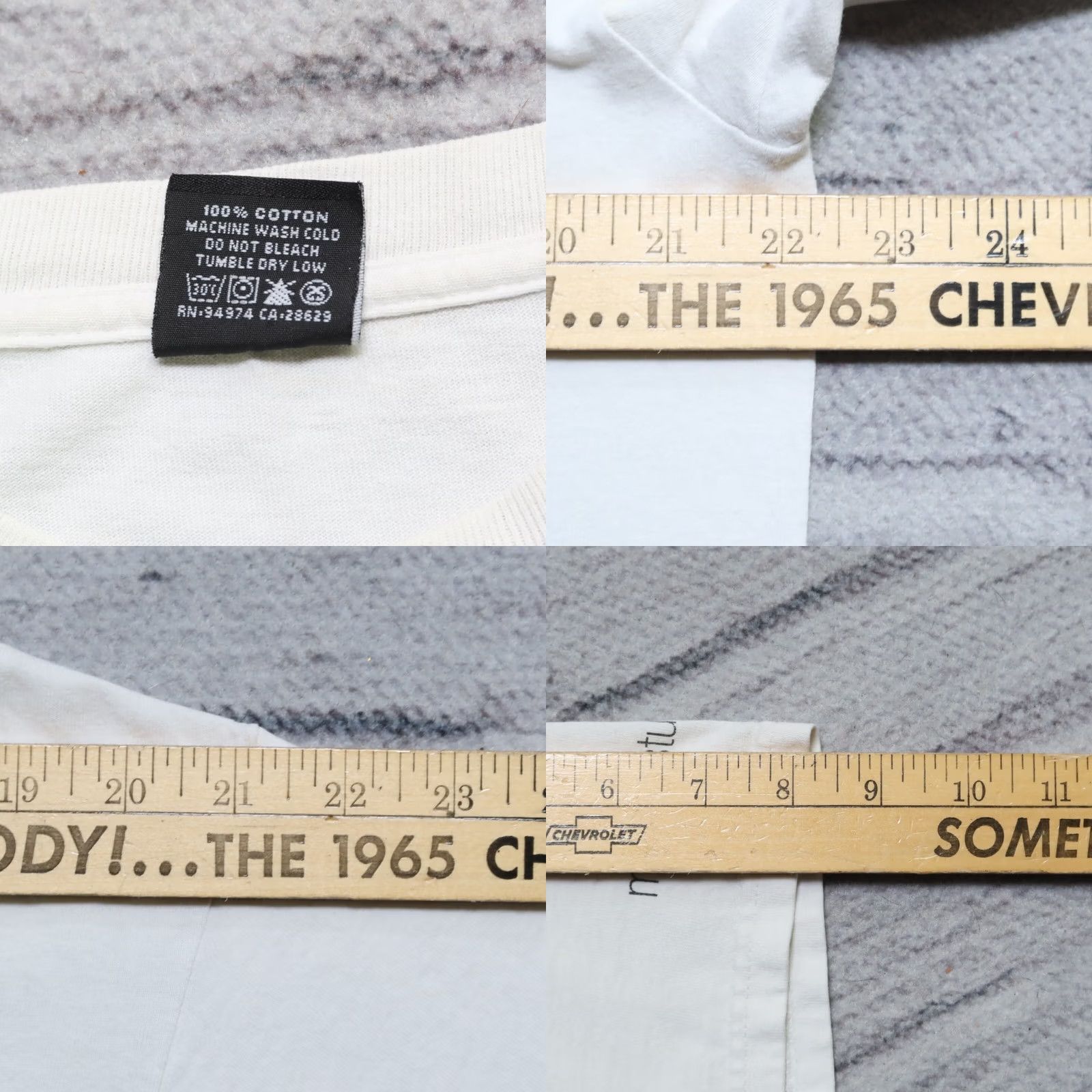 Vintage VINTAGE Stussy West Coast Rush Tour Shirt Mens L White 2005 Jan? Size US L / EU 52-54 / 3 - 8 Thumbnail