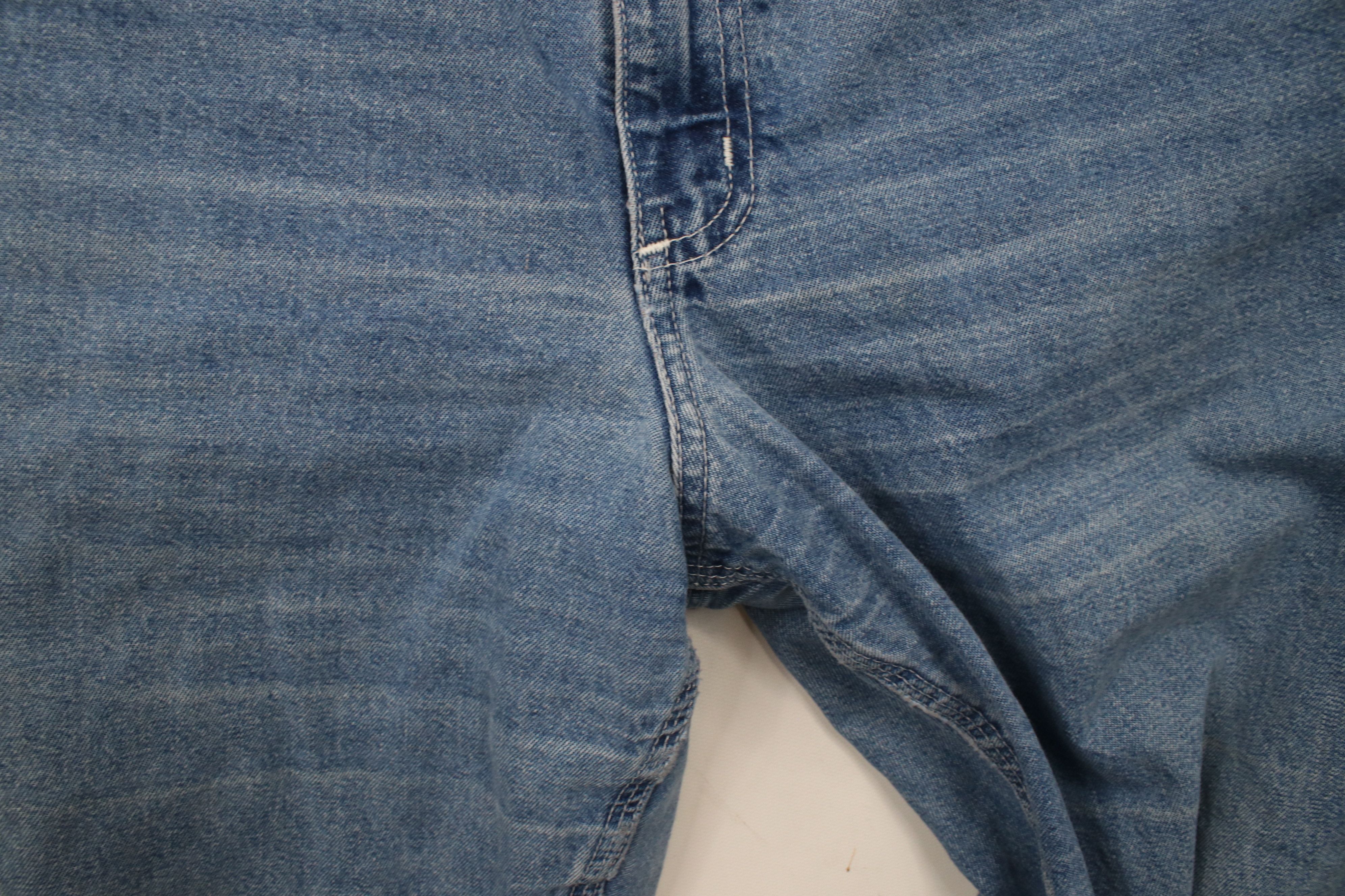 Carhartt × Vintage Vintage Y2K 2000 Carhartt Wide Leg Dungaree Denim Jeans Size US 36 / EU 52 - 9 Thumbnail