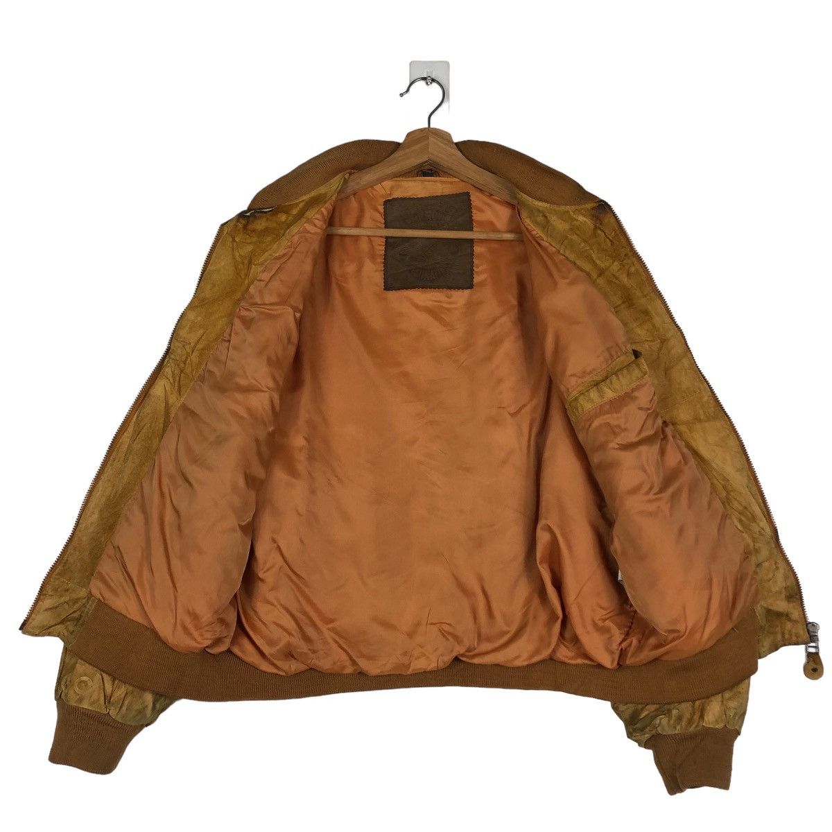Japanese Brand 🔥Vintage Leather Jacket Biker Destination Japan Made Size US L / EU 52-54 / 3 - 13 Thumbnail