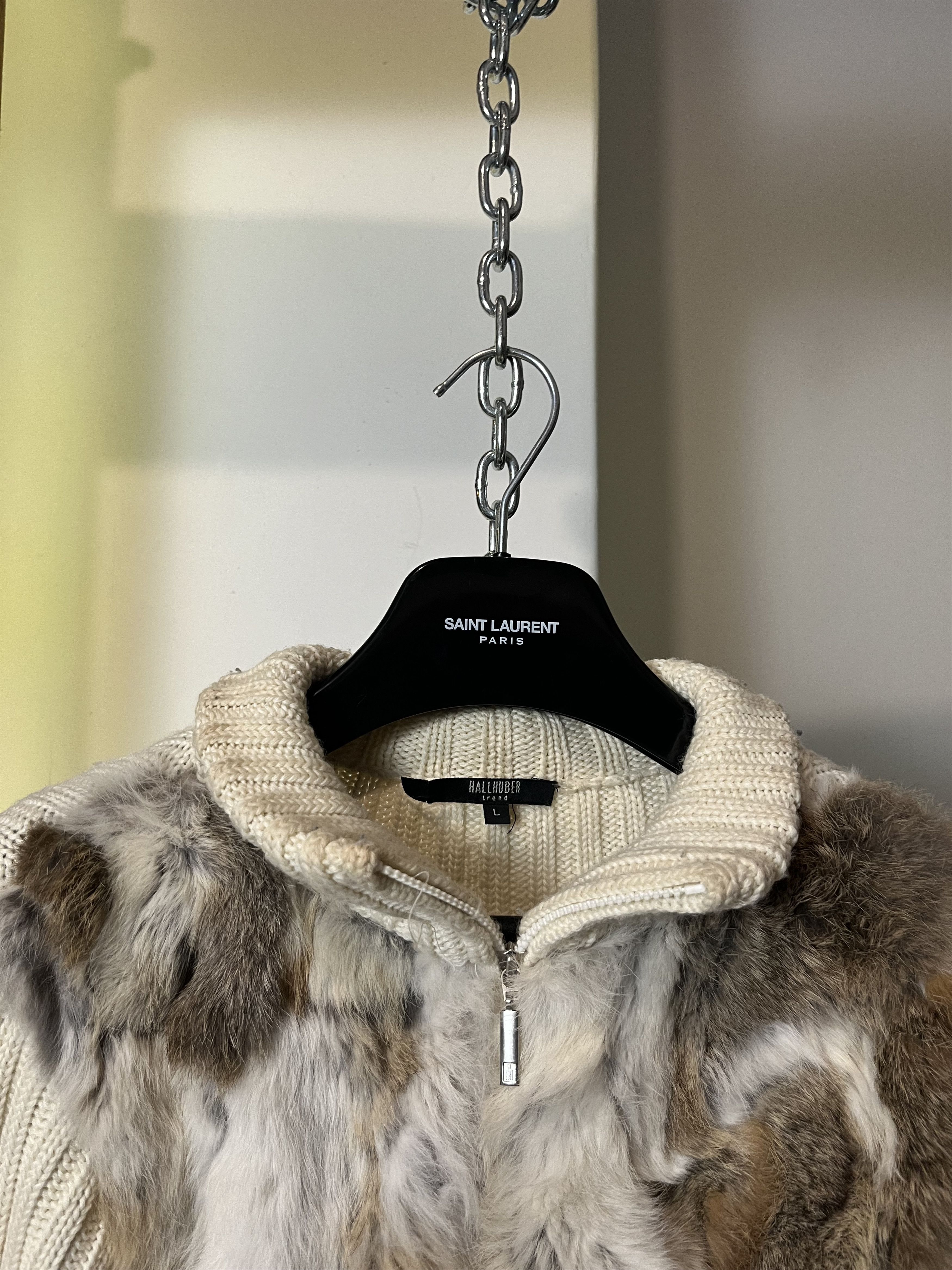 If Six Was Nine × Japanese Brand If Six Was Nine Style Fur Hoodie Denim Jacket Size S / US 4 / IT 40 - 3 Thumbnail