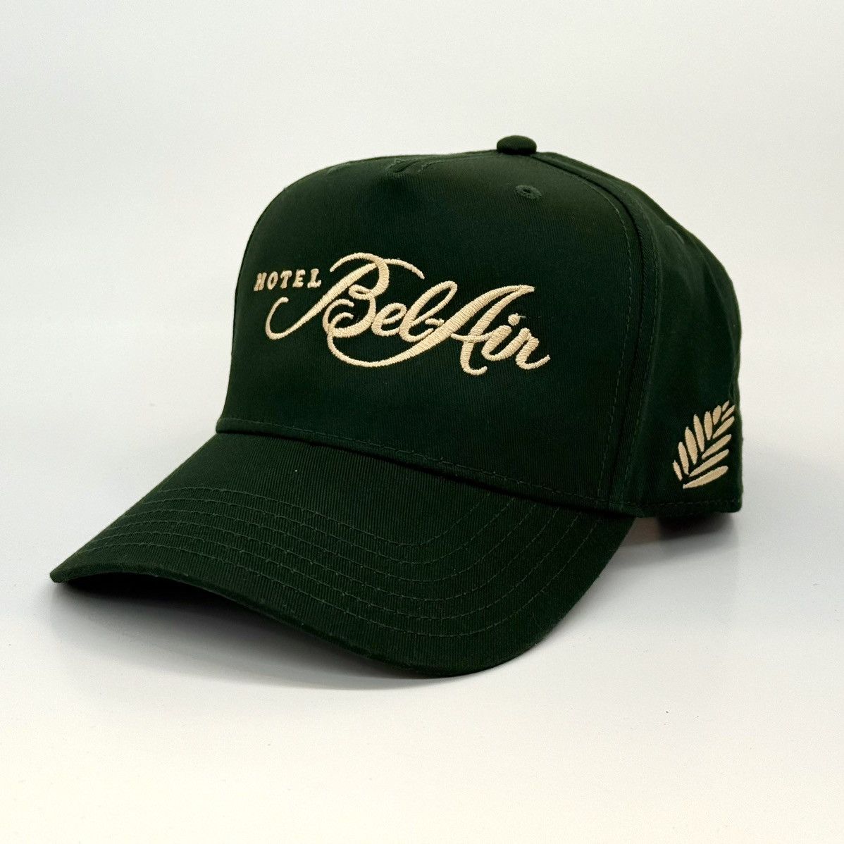 Other Bel-Air Hotel Snapback Hat – Forest Green Gold Embroidery Size ONE SIZE - 1 Thumbnail