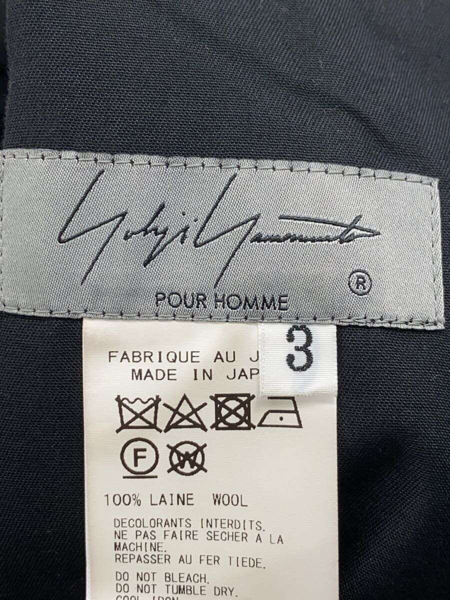 Yohji Yamamoto YOHJI YAMAMOTO POUR HOMME 23SS/Wool Gabazin Sal Eel Pants Size US 33 - 4 Thumbnail