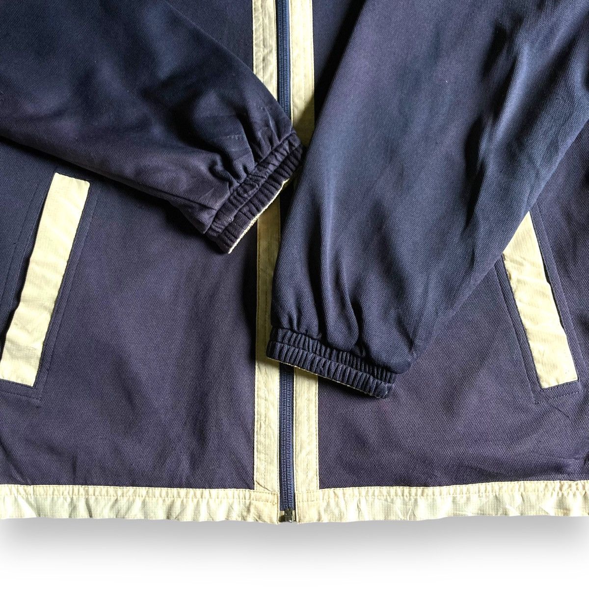 Japanese Brand 🇯🇵 VINTAGE 90s POSHBOY SPORT REVERSIBLE ZIPPER JACKET Size US L / EU 52-54 / 3 - 5 Thumbnail
