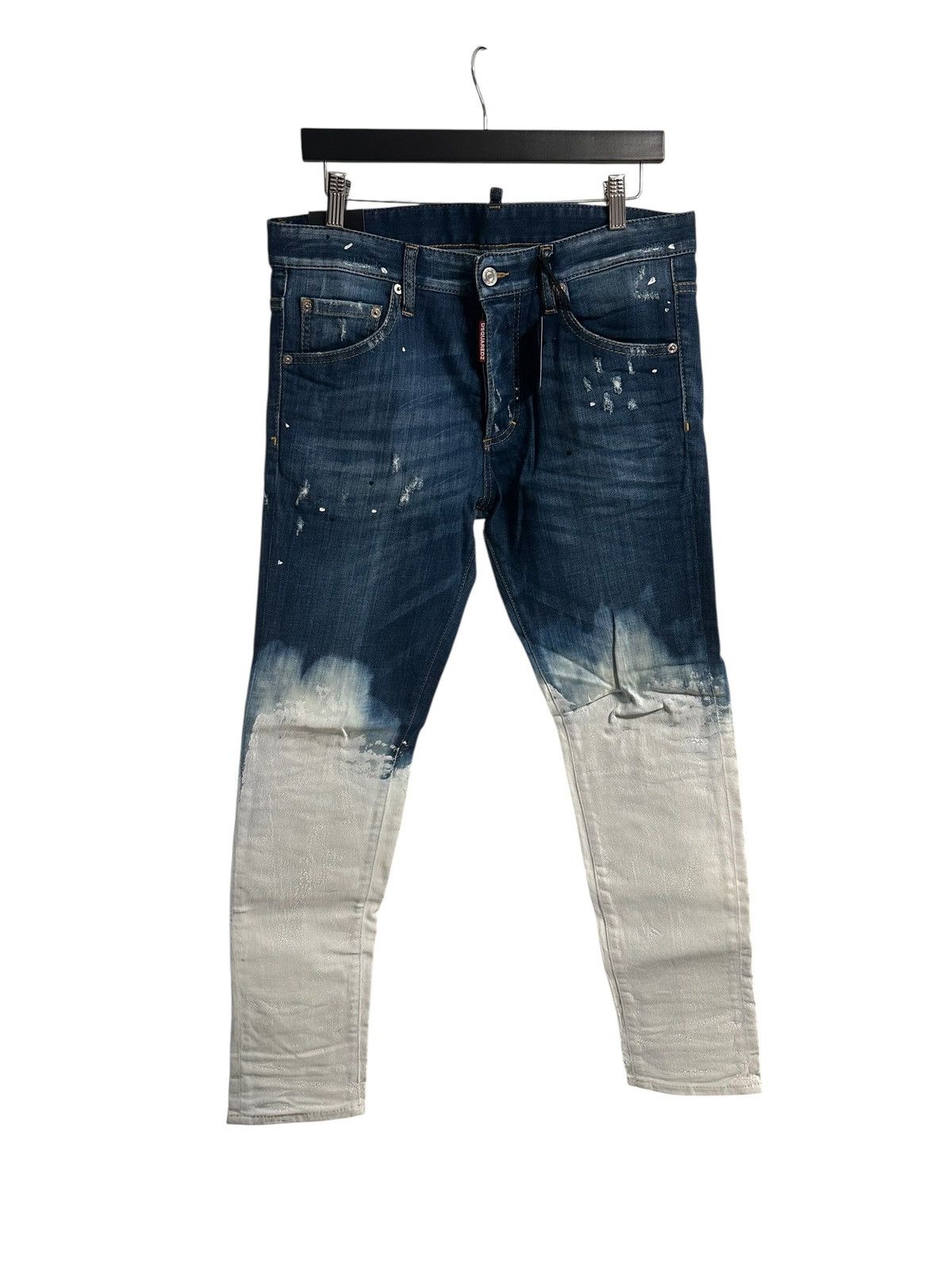 Dsquared2 DSquared2 Denim Painters Jeans Size US 32 / EU 48 - 1 Thumbnail