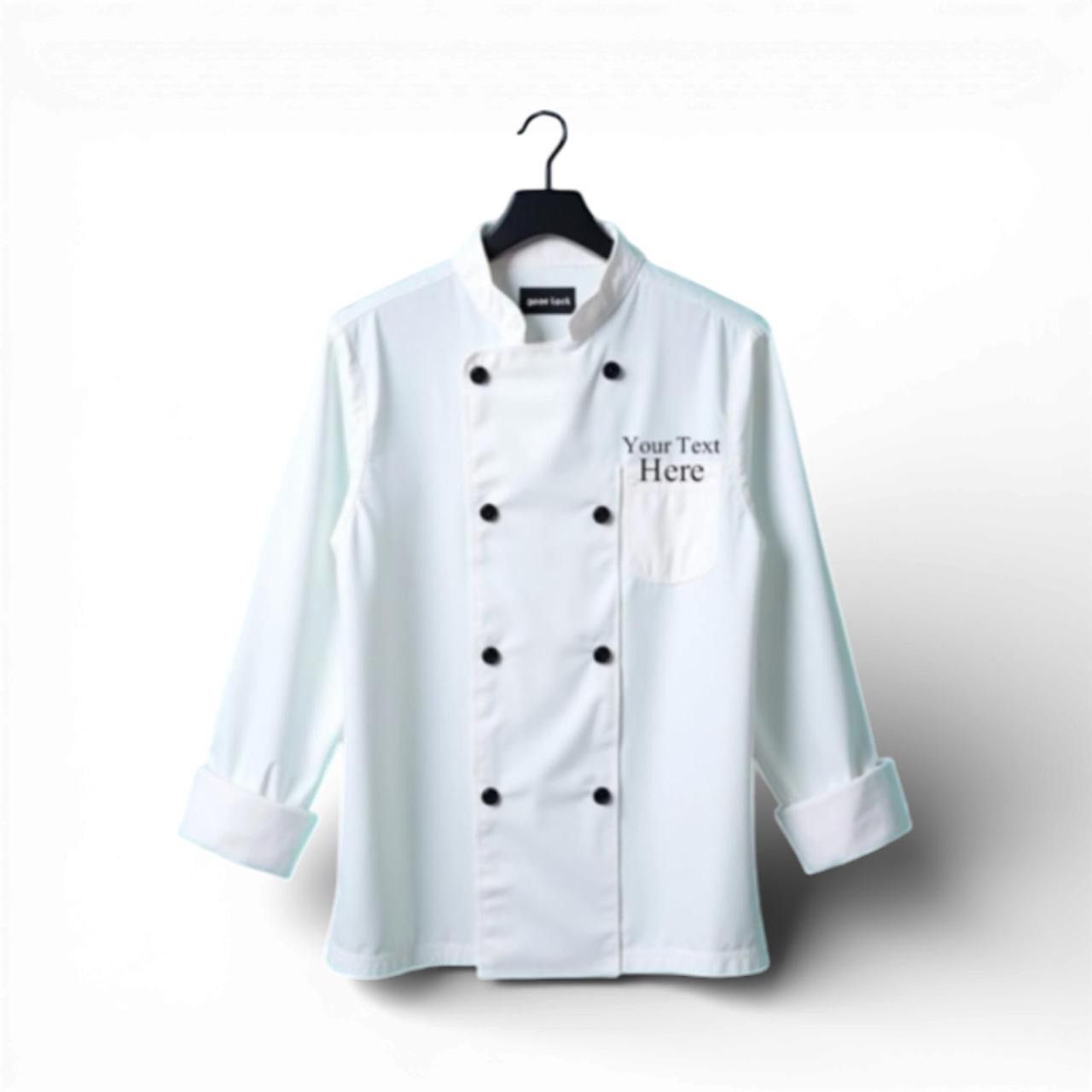 Other Custom Embroidered Black Chef Coats, S-2Xl “Made to order “ Size 28 - 1 Thumbnail