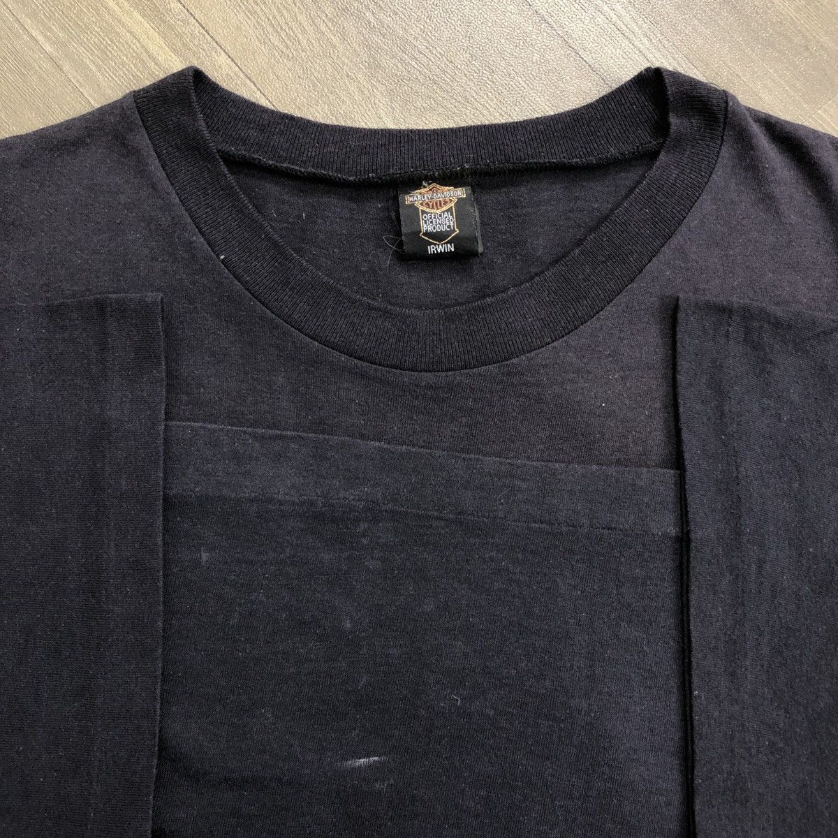 Harley Davidson × Vintage Vintage 90s Harley Davidson Wolf 3D "Niaga Falls Canada" Tee Size US L / EU 52-54 / 3 - 5 Thumbnail