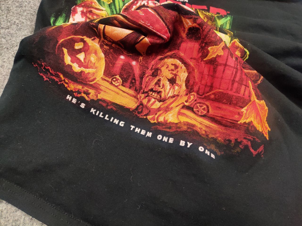 Vintage Terrifier Art The Clown Long sleeve Movie Vintage Style Size US XL / EU 56 / 4 - 11 Thumbnail