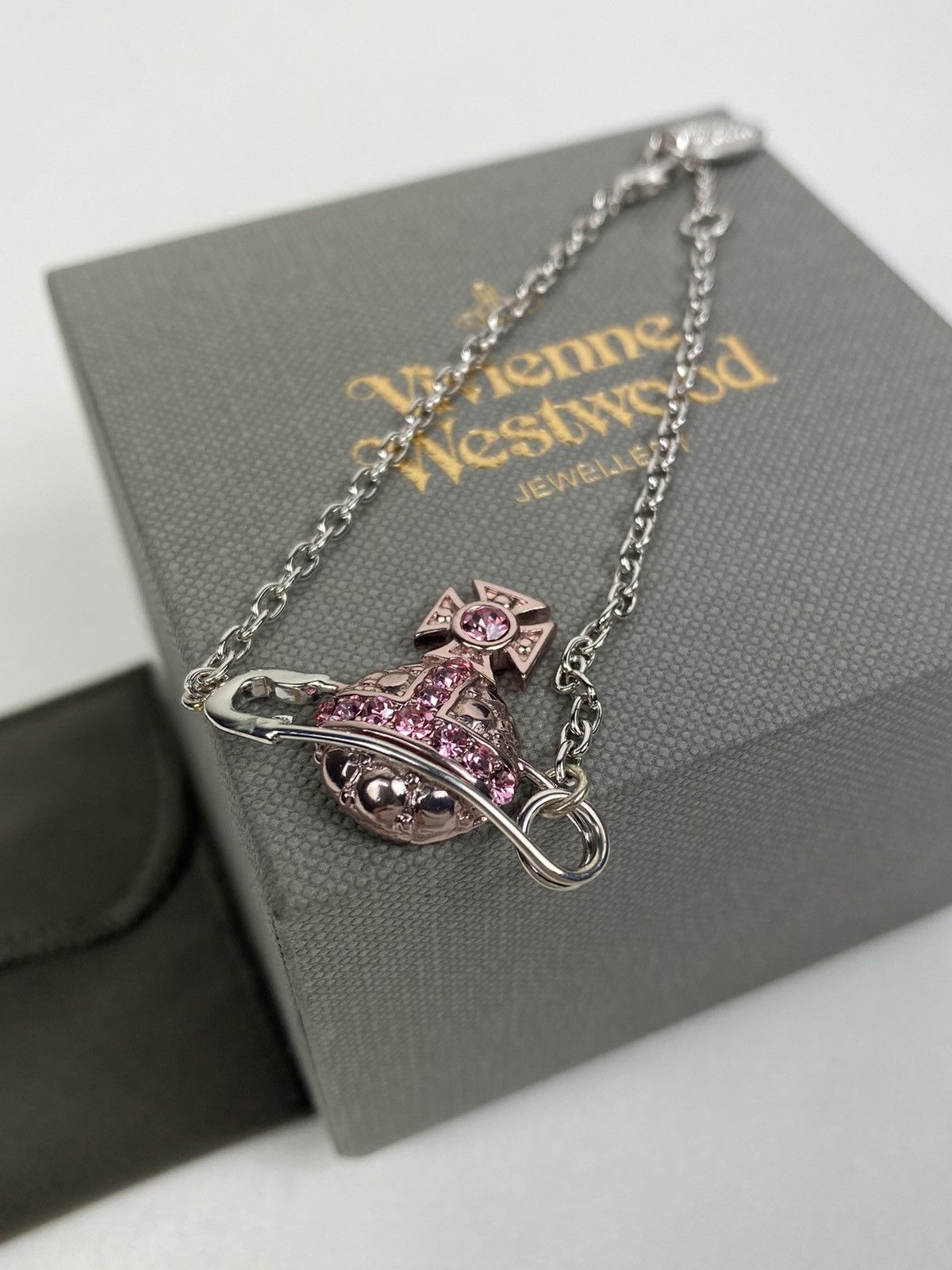Vivienne Westwood Vivienne Westwood Encrusted Orb Bracelet Size ONE SIZE - 5 Thumbnail